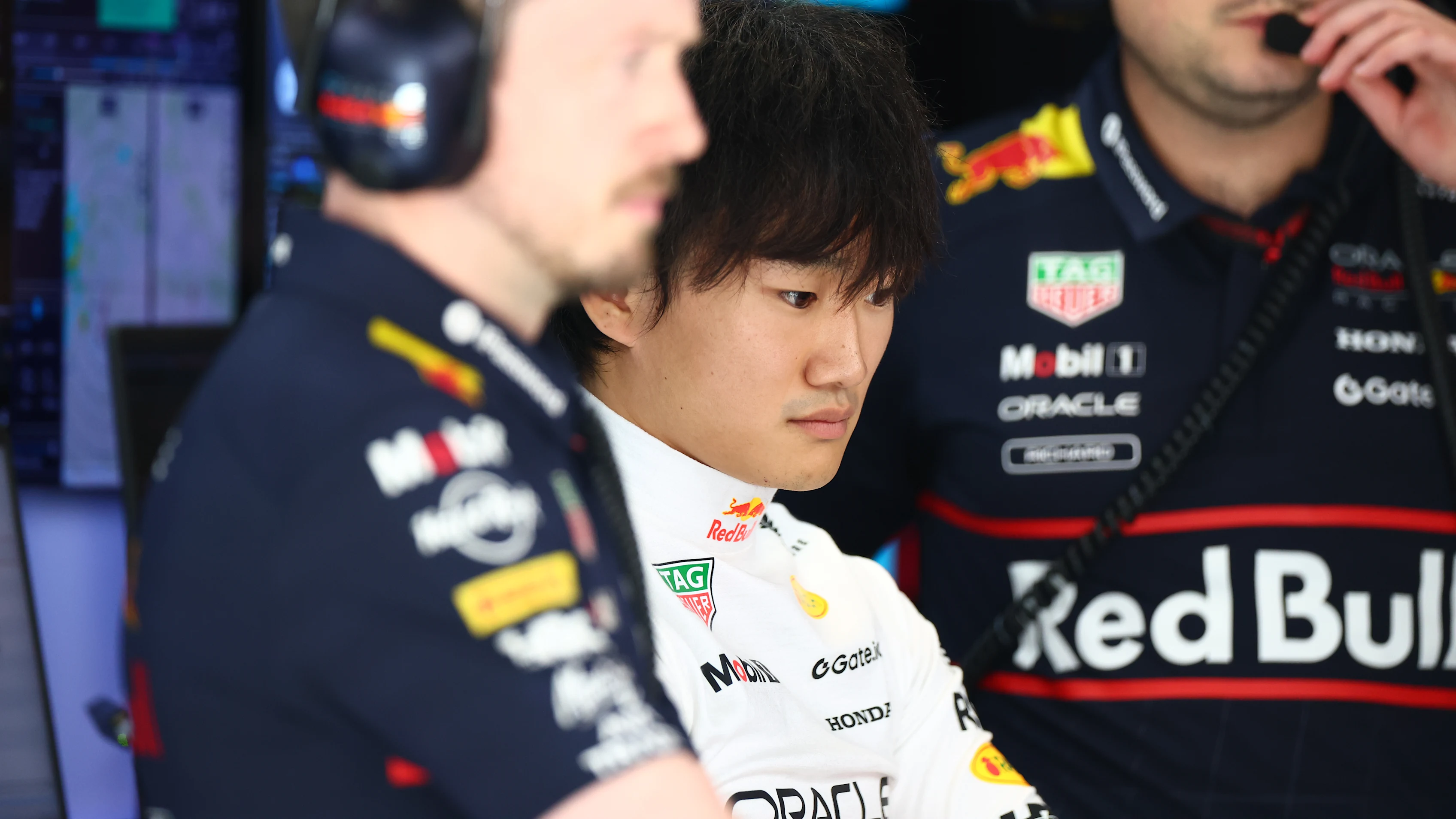BUDAPEST, HUNGARY - AUGUST 02: Yuki Tsunoda of Japan and Oracle Red Bull Racing prepares to drive