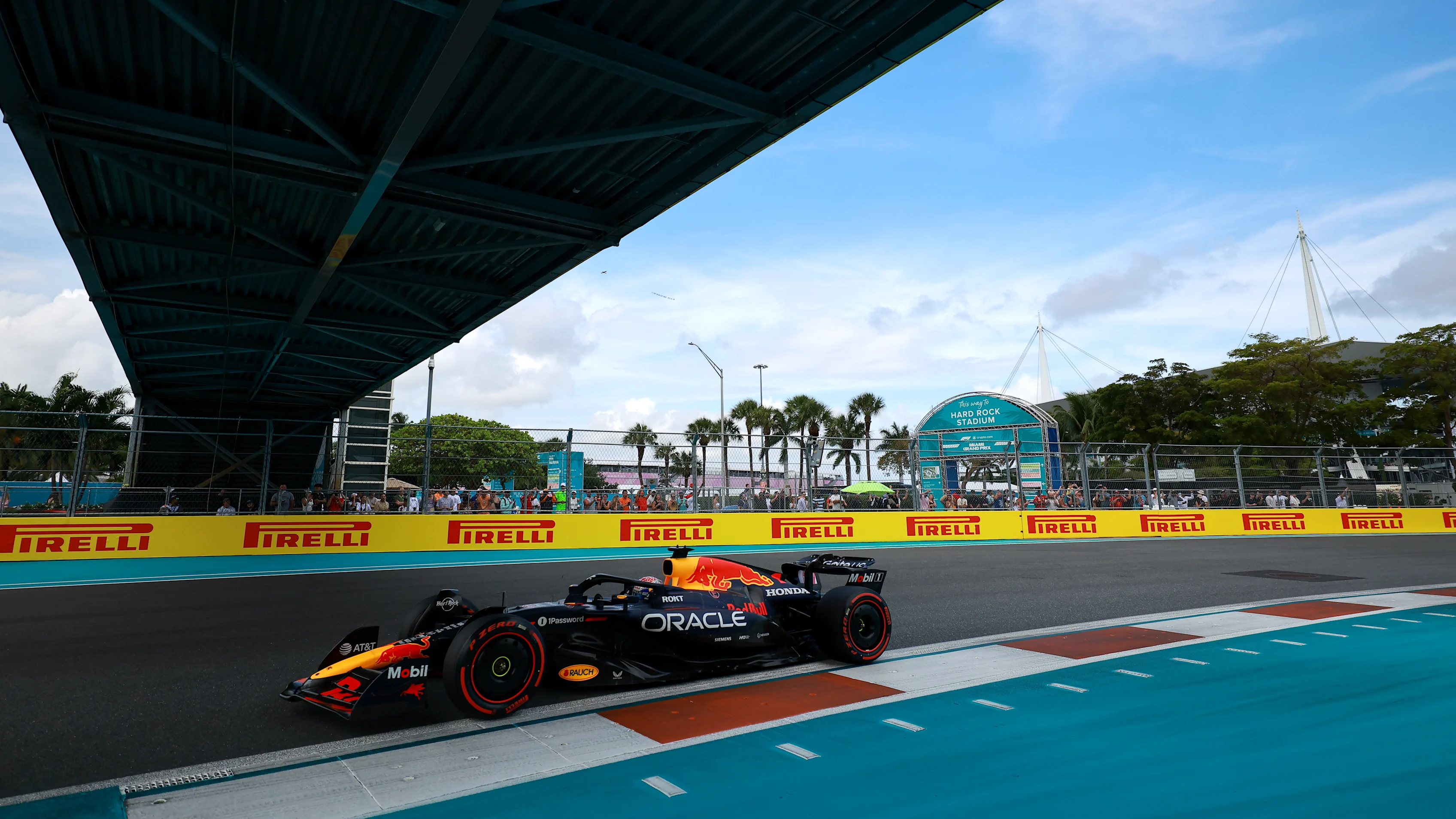 MIAMI, FLORIDA - MAY 03: Isack Hadjar of France driving the (6) Visa Cash App Racing Bulls VCARB 02