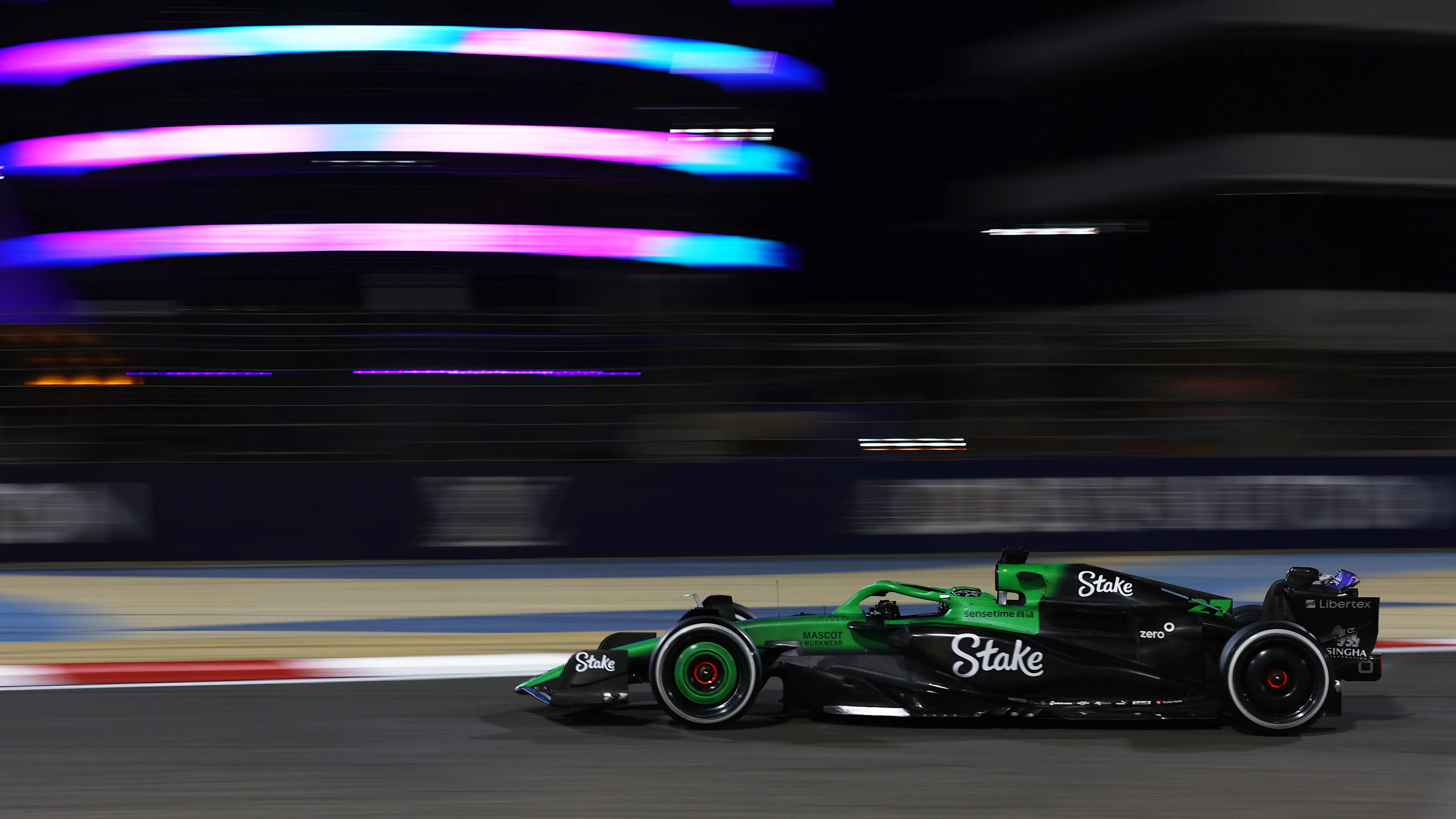 BAHRAIN, BAHRAIN - FEBRUARY 28: Nico Hulkenberg of Germany driving the (27) Kick Sauber C45 Ferrari