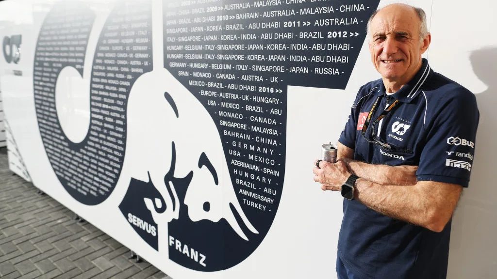 ABU DHABI, UNITED ARAB EMIRATES - NOVEMBER 23: Scuderia AlphaTauri Team Principal Franz Tost poses
