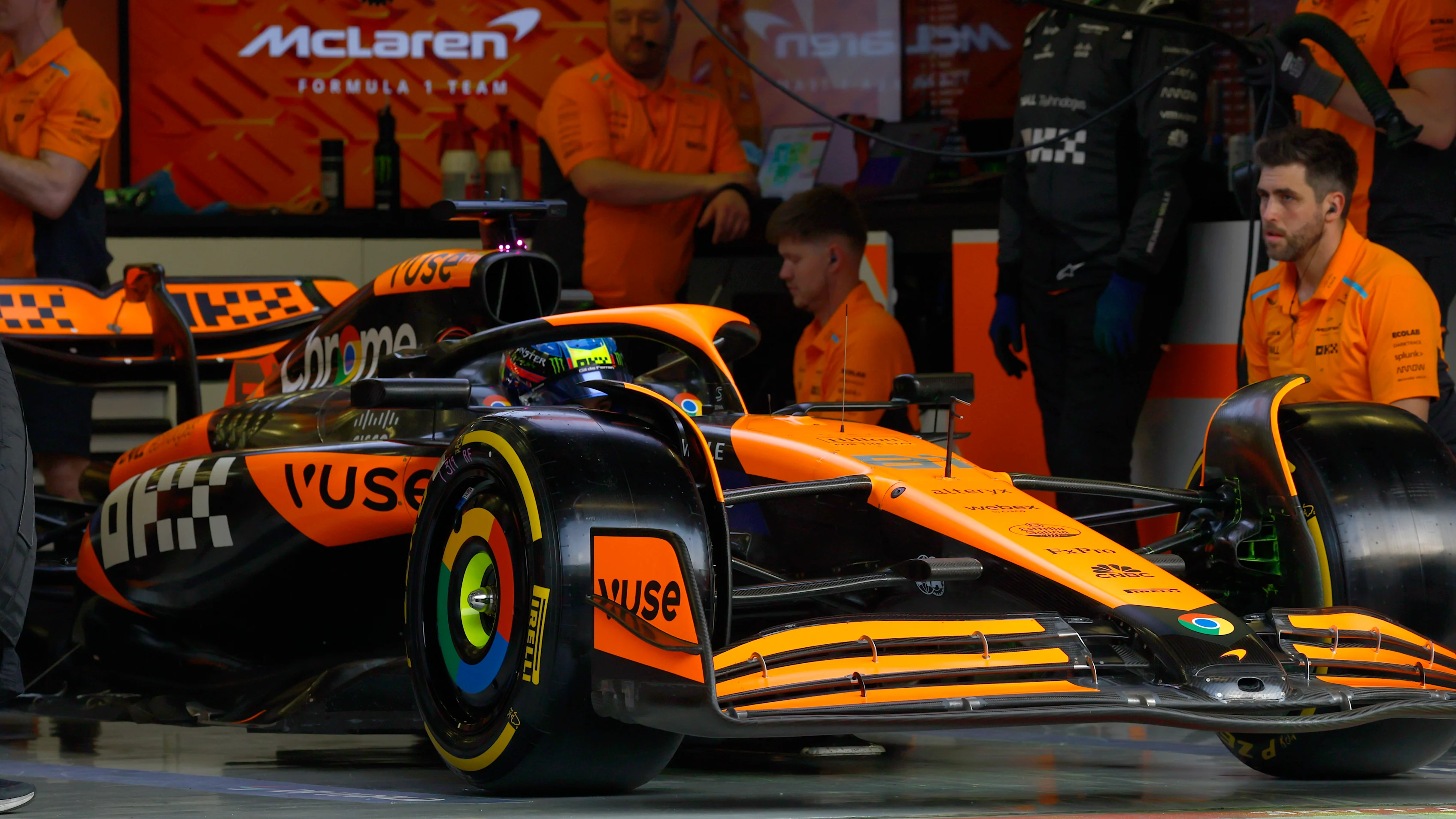 BAHRAIN, BAHRAIN - FEBRUARY 23: Carlos Sainz of Spain driving (55) the Ferrari SF-24 on track