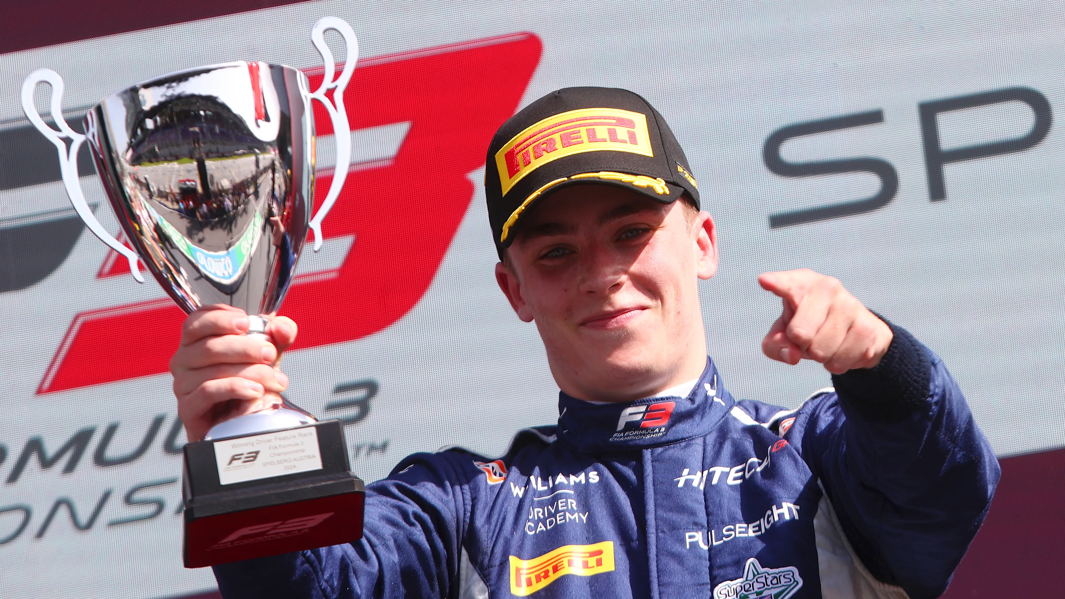 SPIELBERG, AUSTRIA - JUNE 30: Race winner Luke Browning of Great Britain and Hitech Pulse-Eight