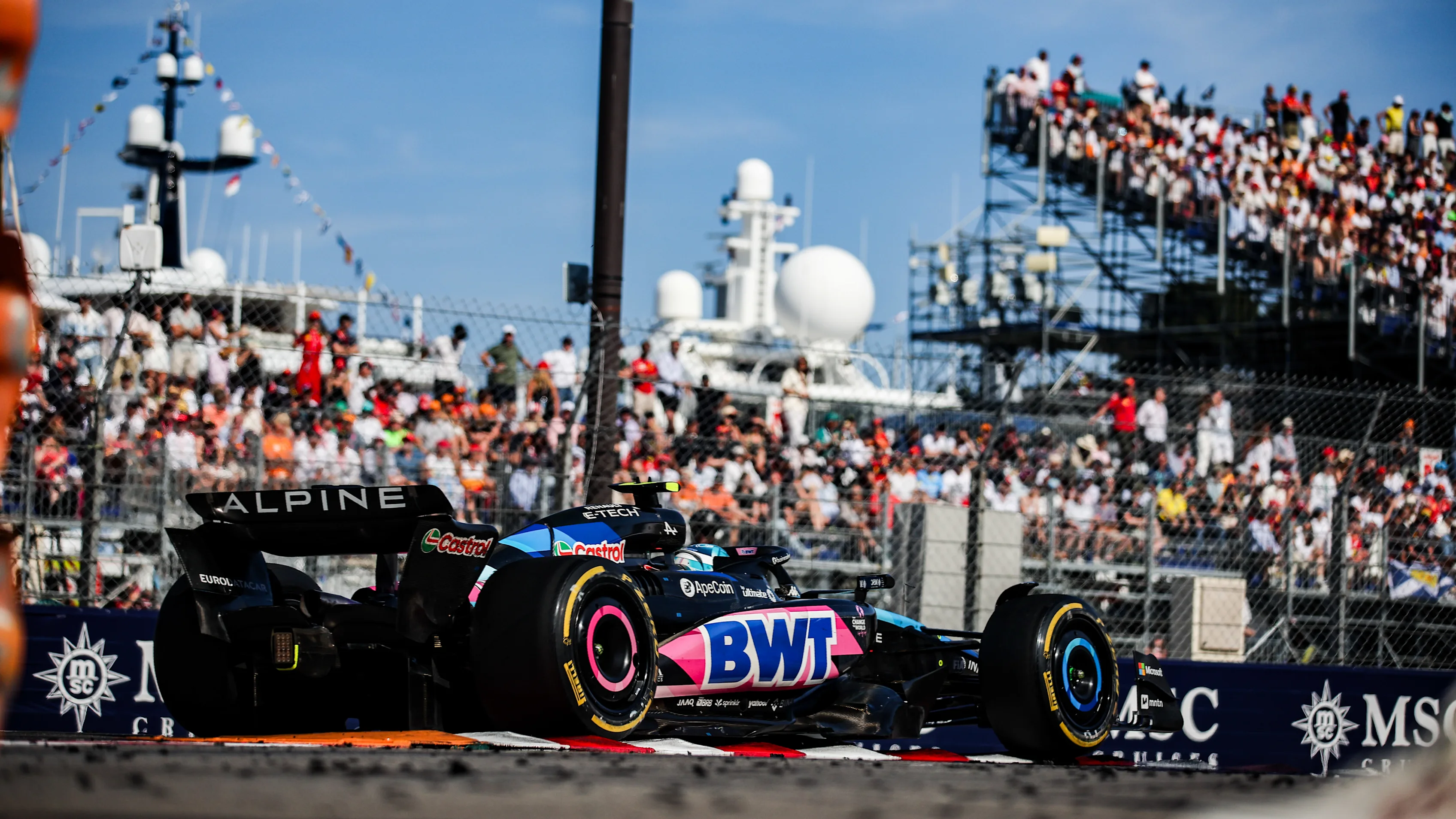 10 Pierre Gasly (fra), Alpine F1 Team A524, action during the Formula 1 Grand Prix of Monaco at