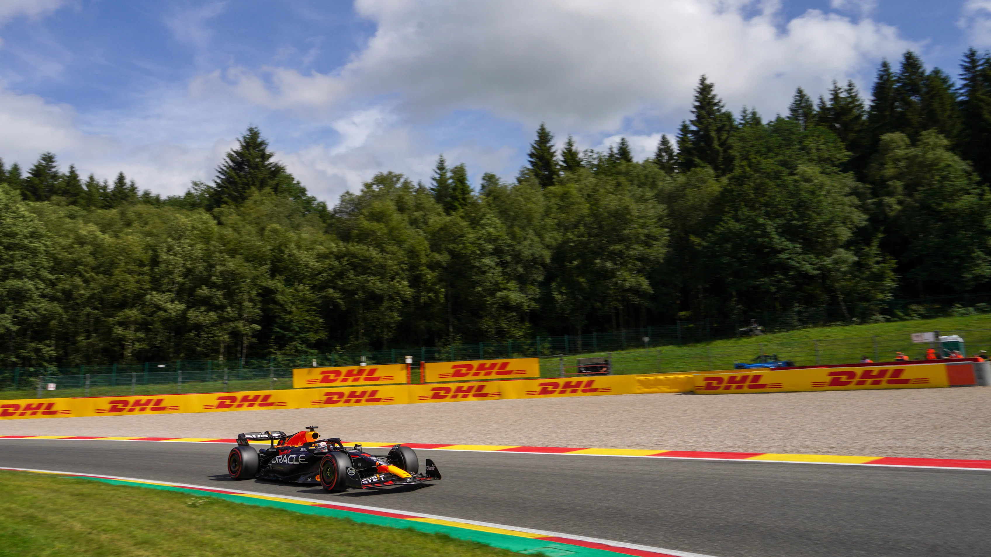 Max Verstappen of Netherlands driving the (1) Oracle Red Bull Racing RB19 Honda RBPT during the