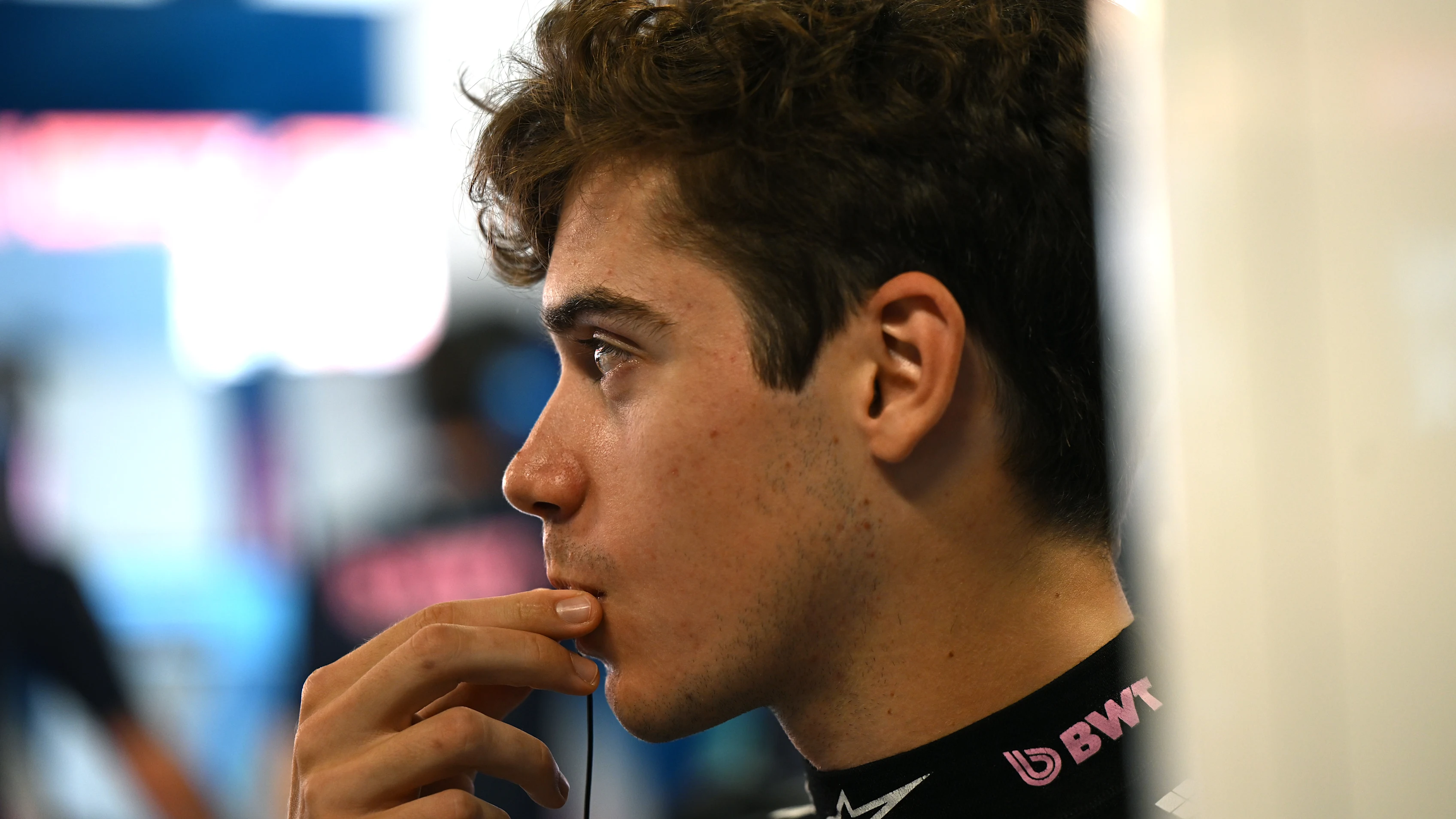 BUDAPEST, HUNGARY - AUGUST 01: Franco Colapinto of Argentina and Alpine F1 looks on during practice