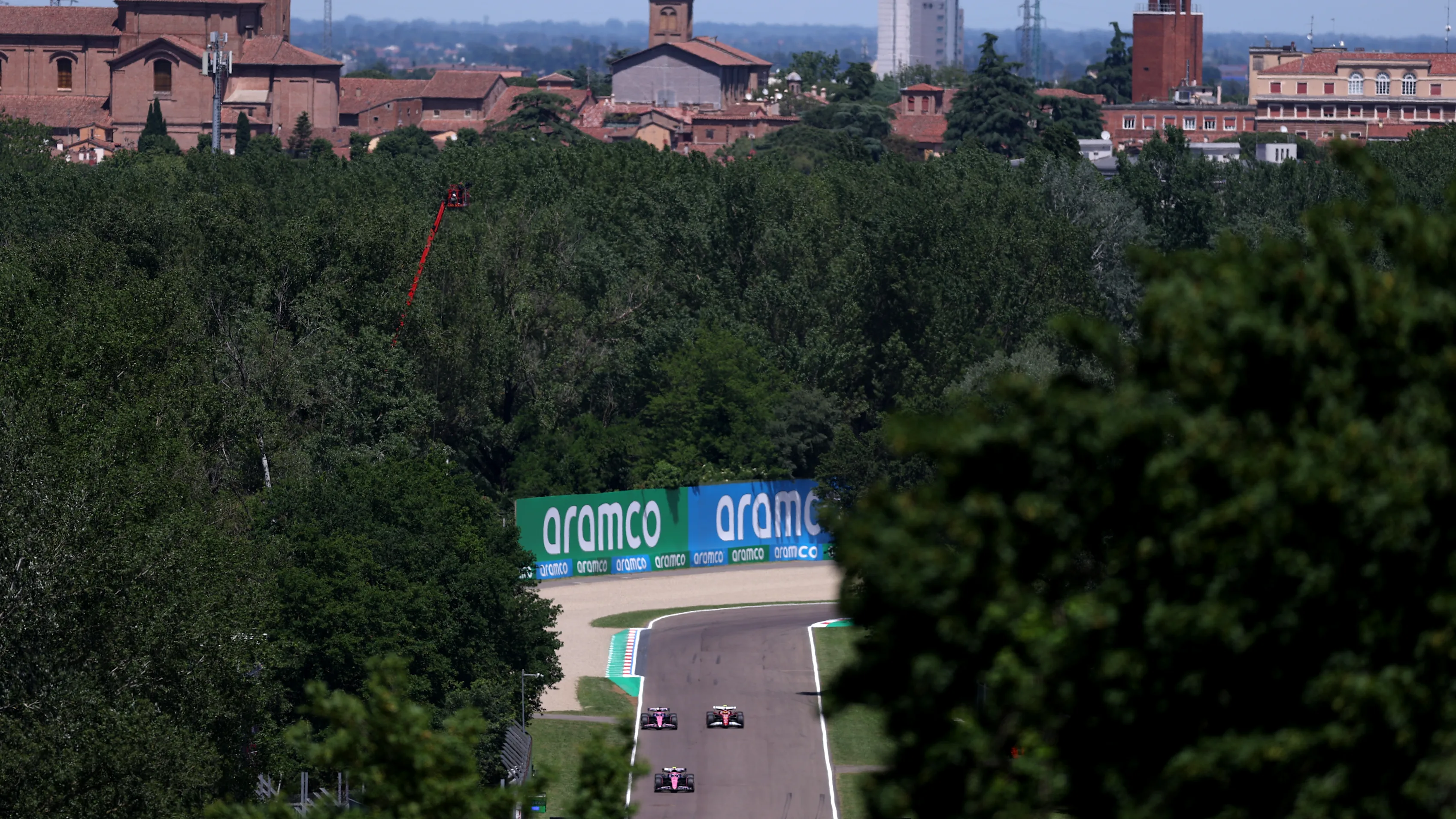 IMOLA, ITALY - MAY 15: Andrea Kimi Antonelli of Italy and Mercedes AMG Petronas F1 Team takes a