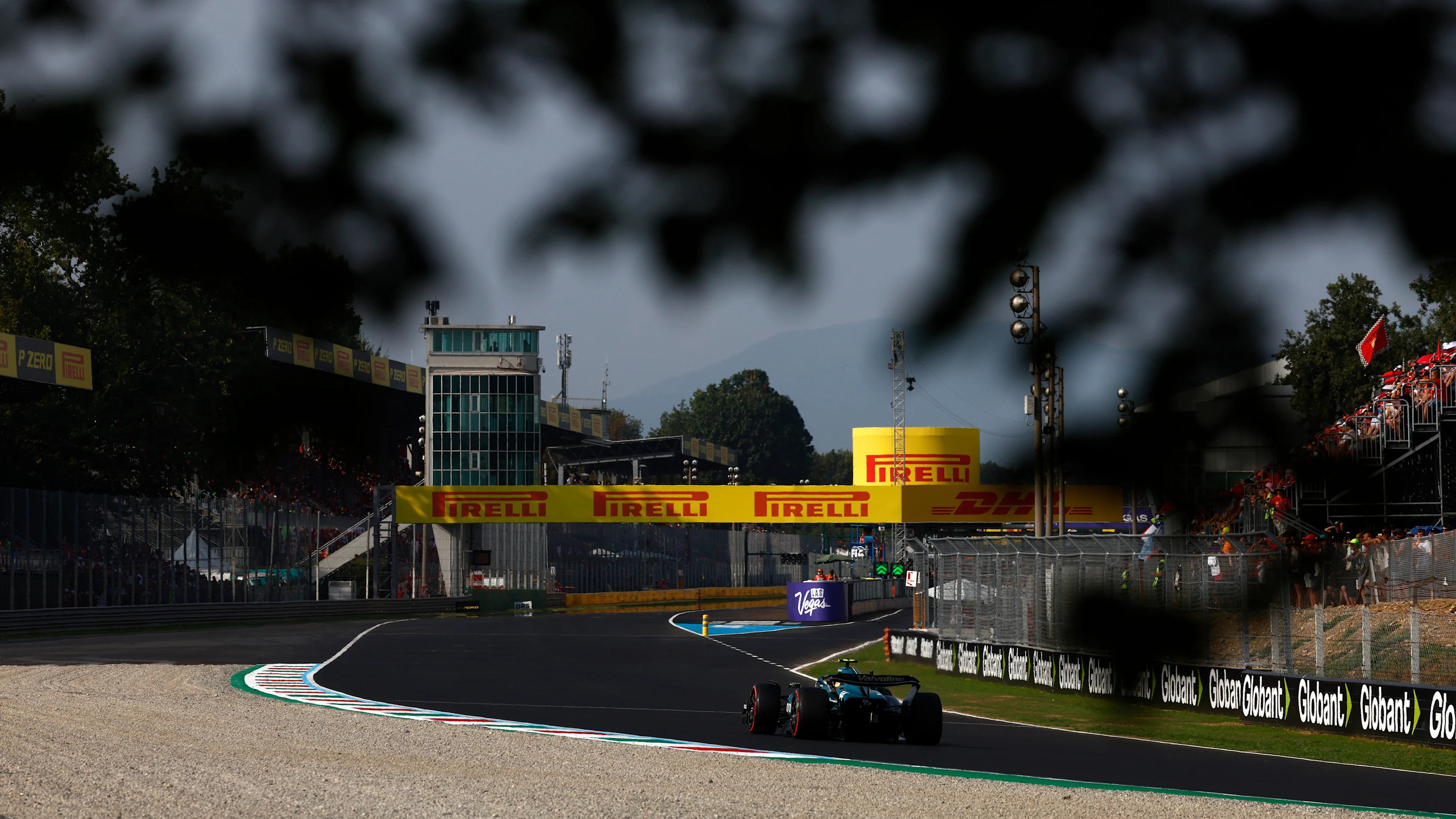 MONZA, ITALY - AUGUST 31: Fernando Alonso, Aston Martin AMR24 during qualifying at the F1 Grand