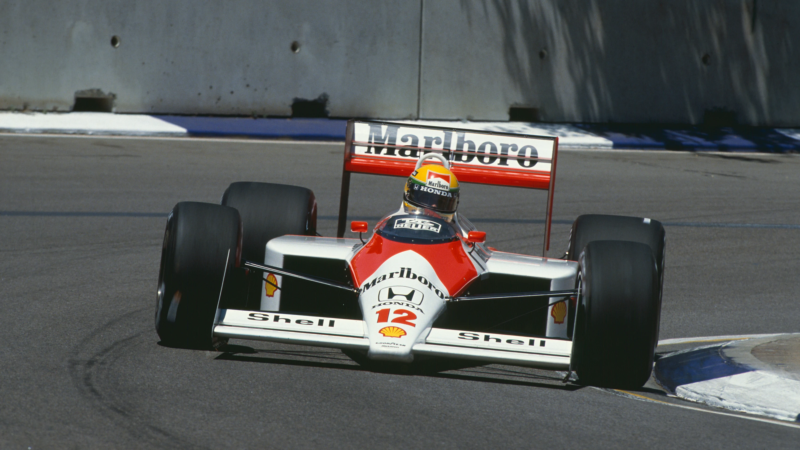 1988 Australian Grand Prix. Adelaide, Australia. 11th - 13th November 1988. Ayrton Senna (McLaren