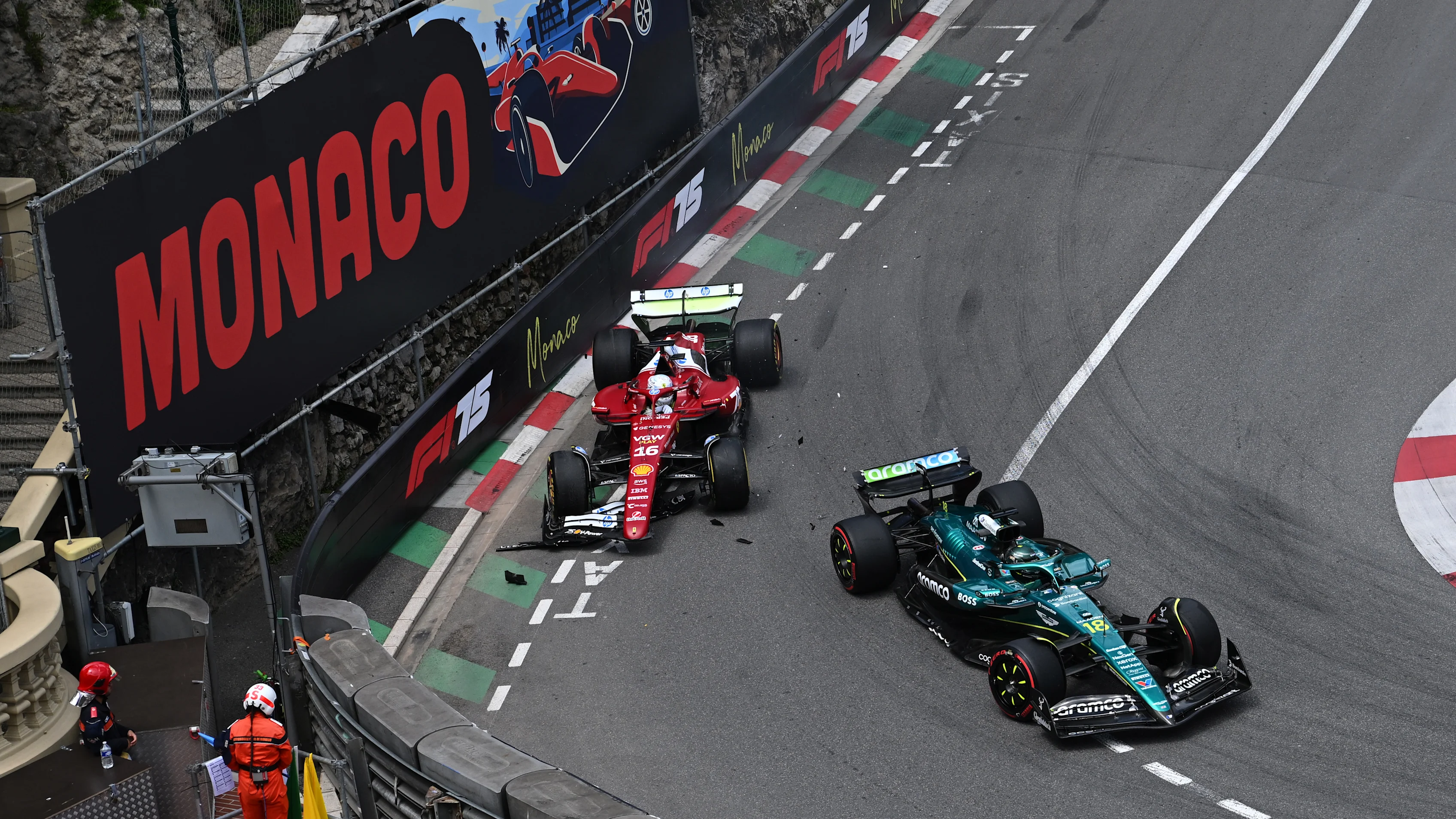 MONTE-CARLO, MONACO - MAY 23: Charles Leclerc of Monaco driving the (16) Scuderia Ferrari SF-25