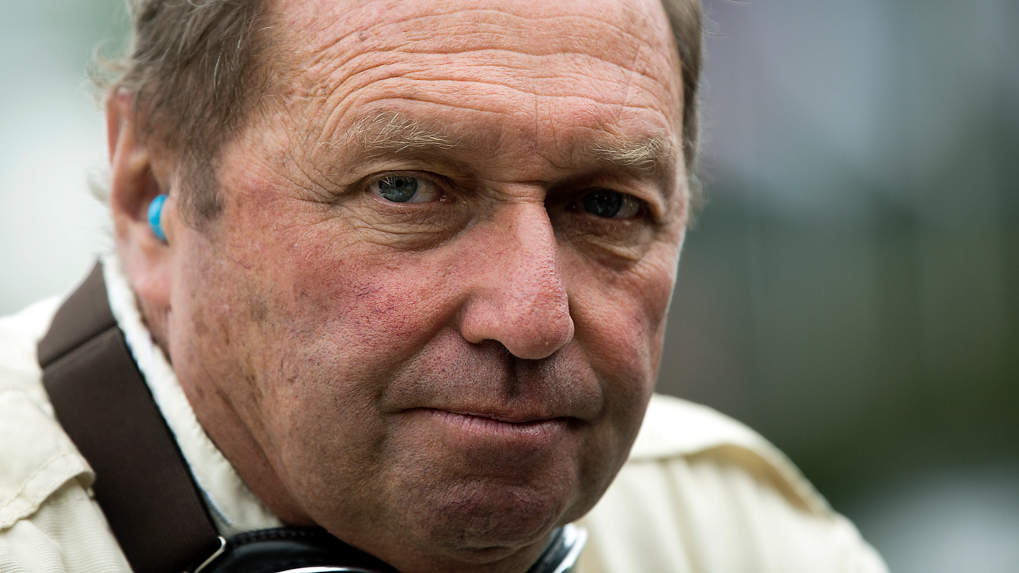 CHICHESTER, ENGLAND - 1st JULY: Jochen Mass at Goodwood on 1st July 2017 in Chichester, England.