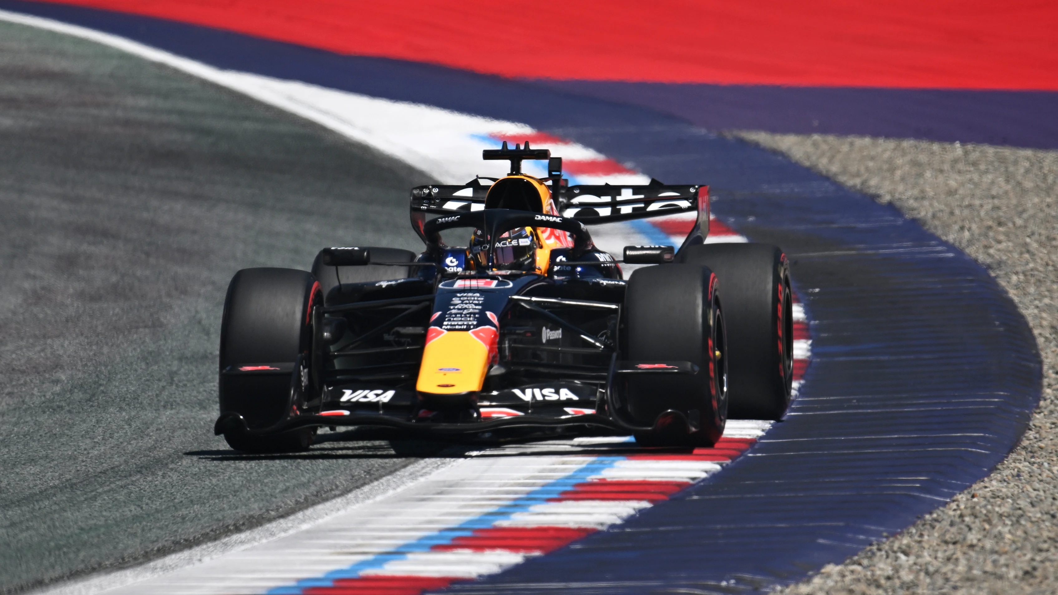 SPIELBERG, AUSTRIA - JUNE 26: Max Verstappen of the Netherlands driving the (3) Oracle Red Bull