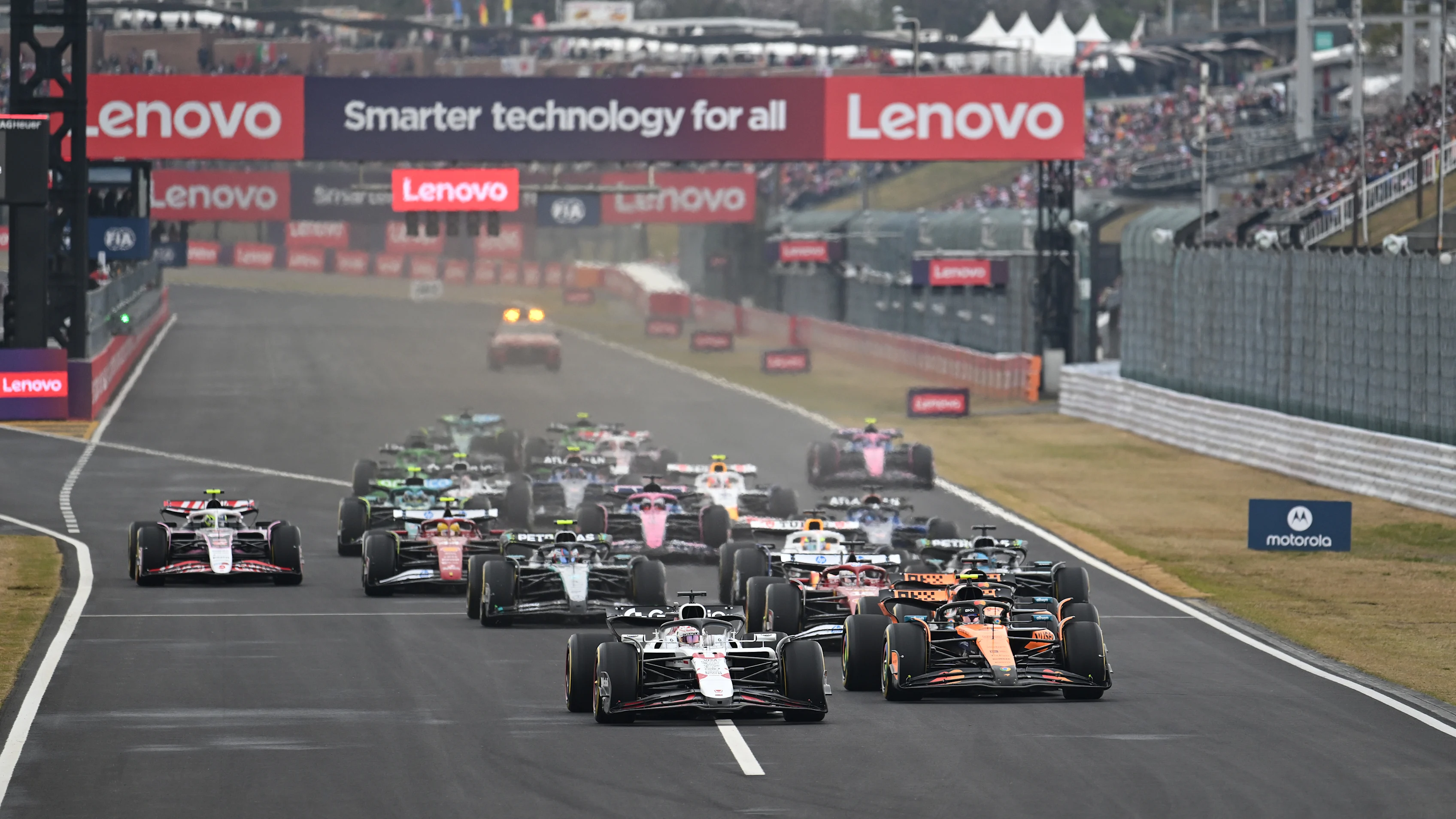 SUZUKA, JAPAN - APRIL 06: Max Verstappen of the Netherlands driving the (1) Oracle Red Bull Racing