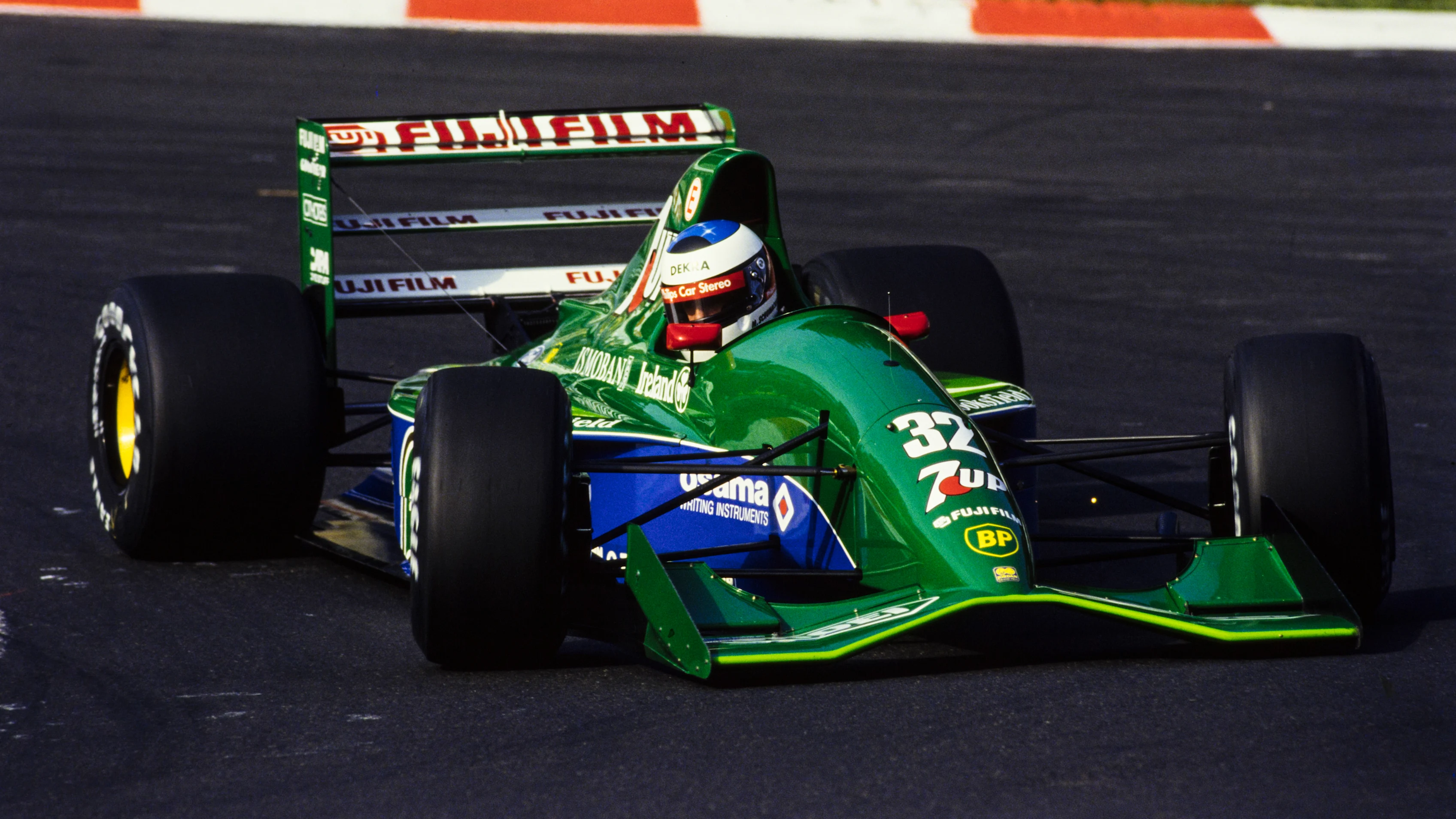 SPA-FRANCORCHAMPS, BELGIUM - AUGUST 25: Michael Schumacher, Jordan 191 Ford during the Belgian GP