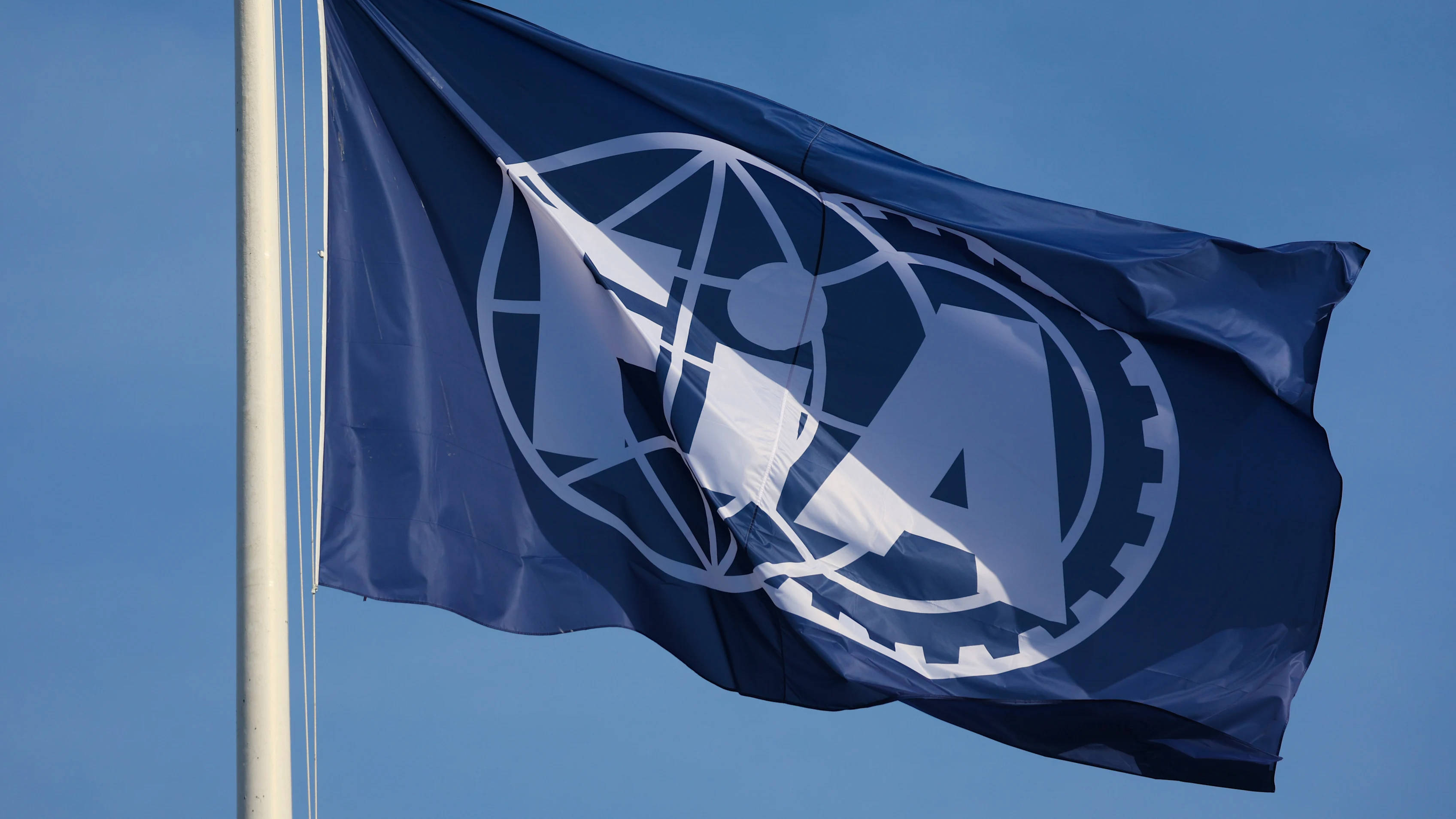 FIA flag during Formula 1 Monaco Grand Prix at the Circuit de Monaco in Monte Carlo on June 7th,
