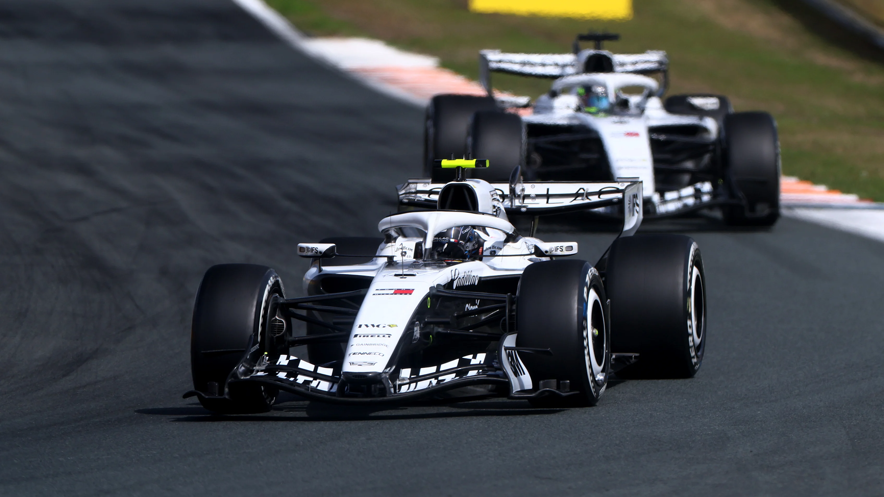 ZANDVOORT, NETHERLANDS - AUGUST 23: Valtteri Bottas of Finland driving the (77) Cadillac F1 Team