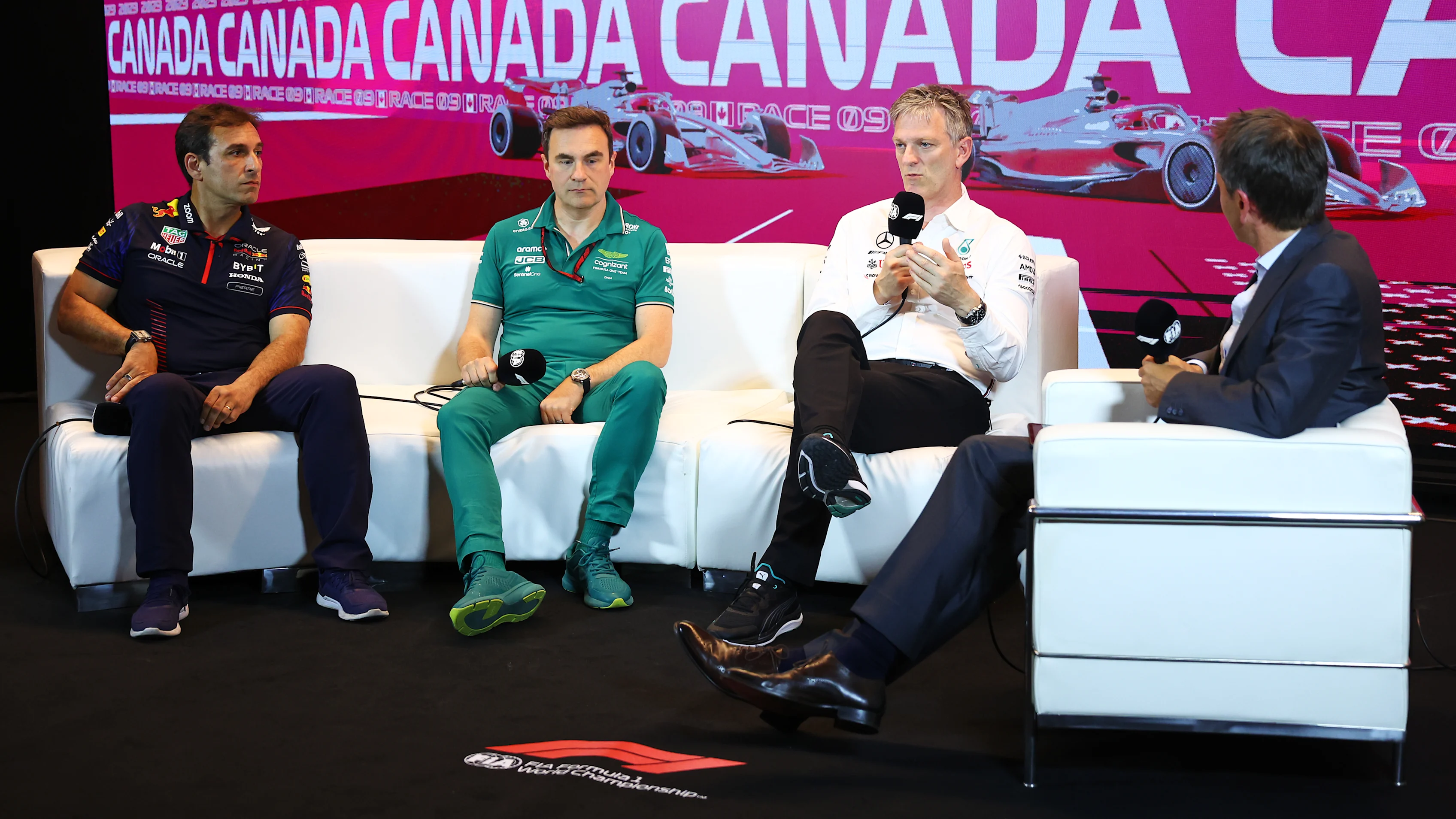 MONTREAL, QUEBEC - JUNE 16: Pierre Wache, Chief Engineer of Performance Engineering at Red Bull