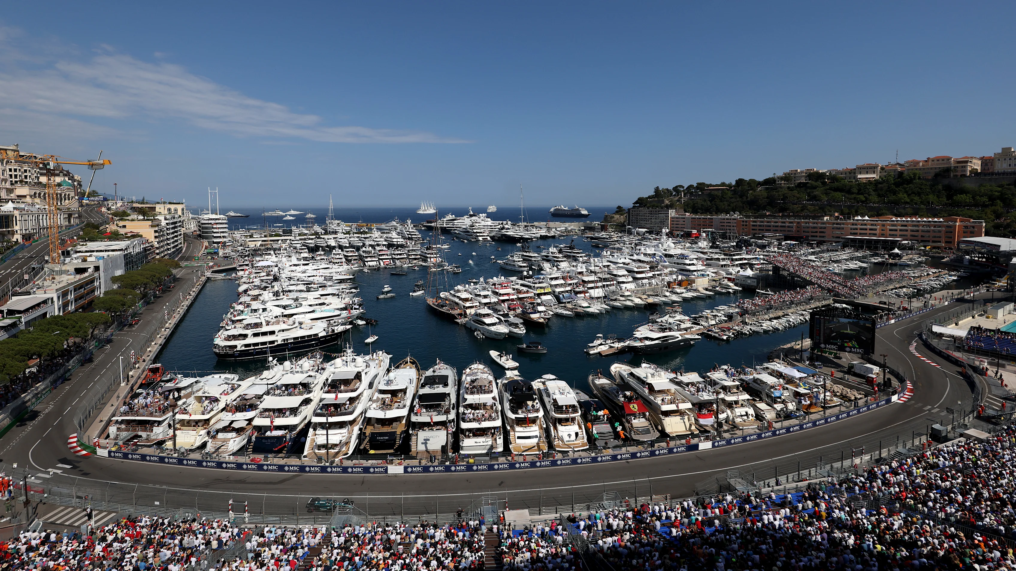 MONTE-CARLO, MONACO - MAY 27: Lance Stroll of Canada driving the (18) Aston Martin AMR23 Mercedes