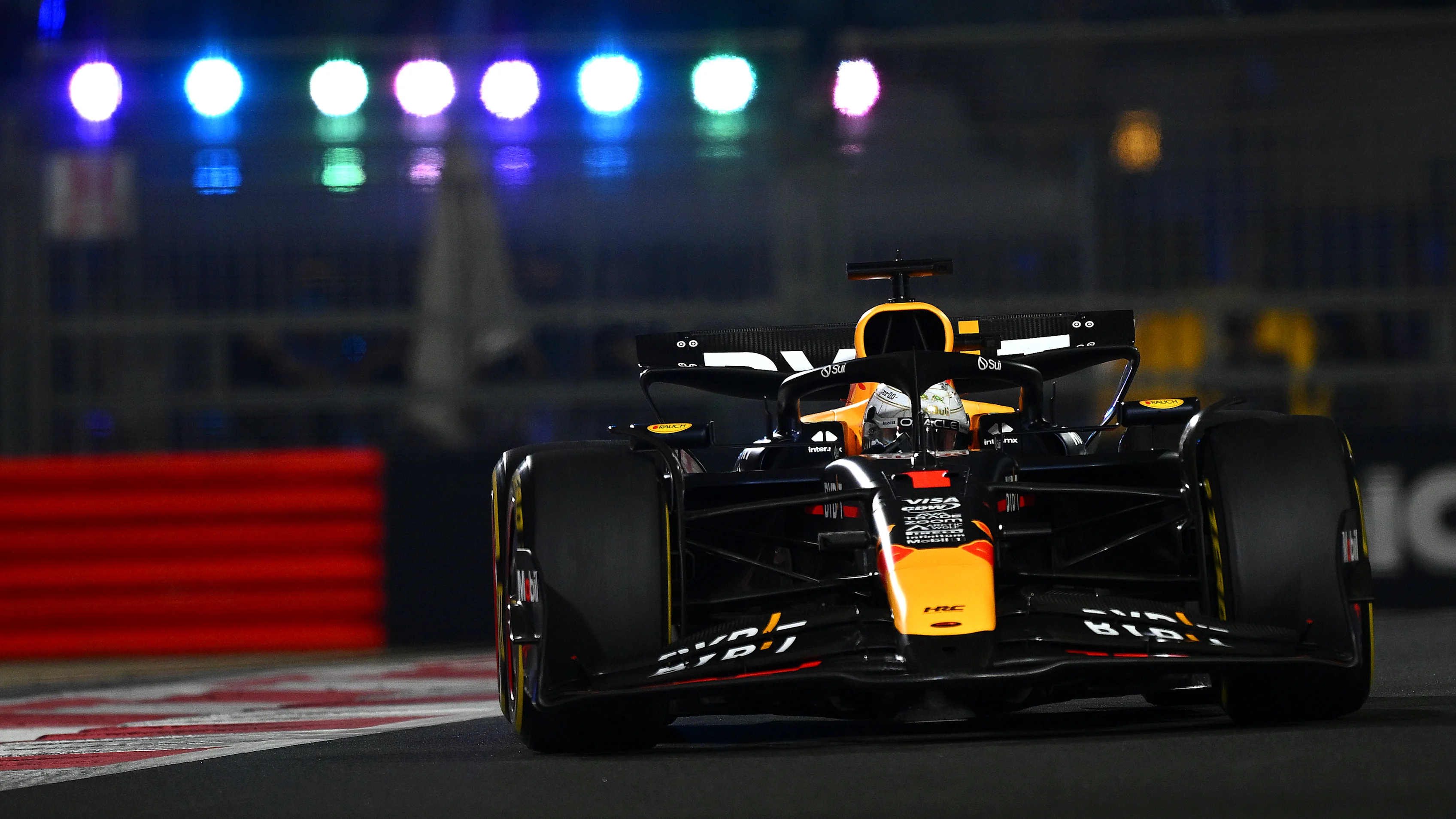 ABU DHABI, UNITED ARAB EMIRATES - DECEMBER 06: Max Verstappen of the Netherlands driving the (1)