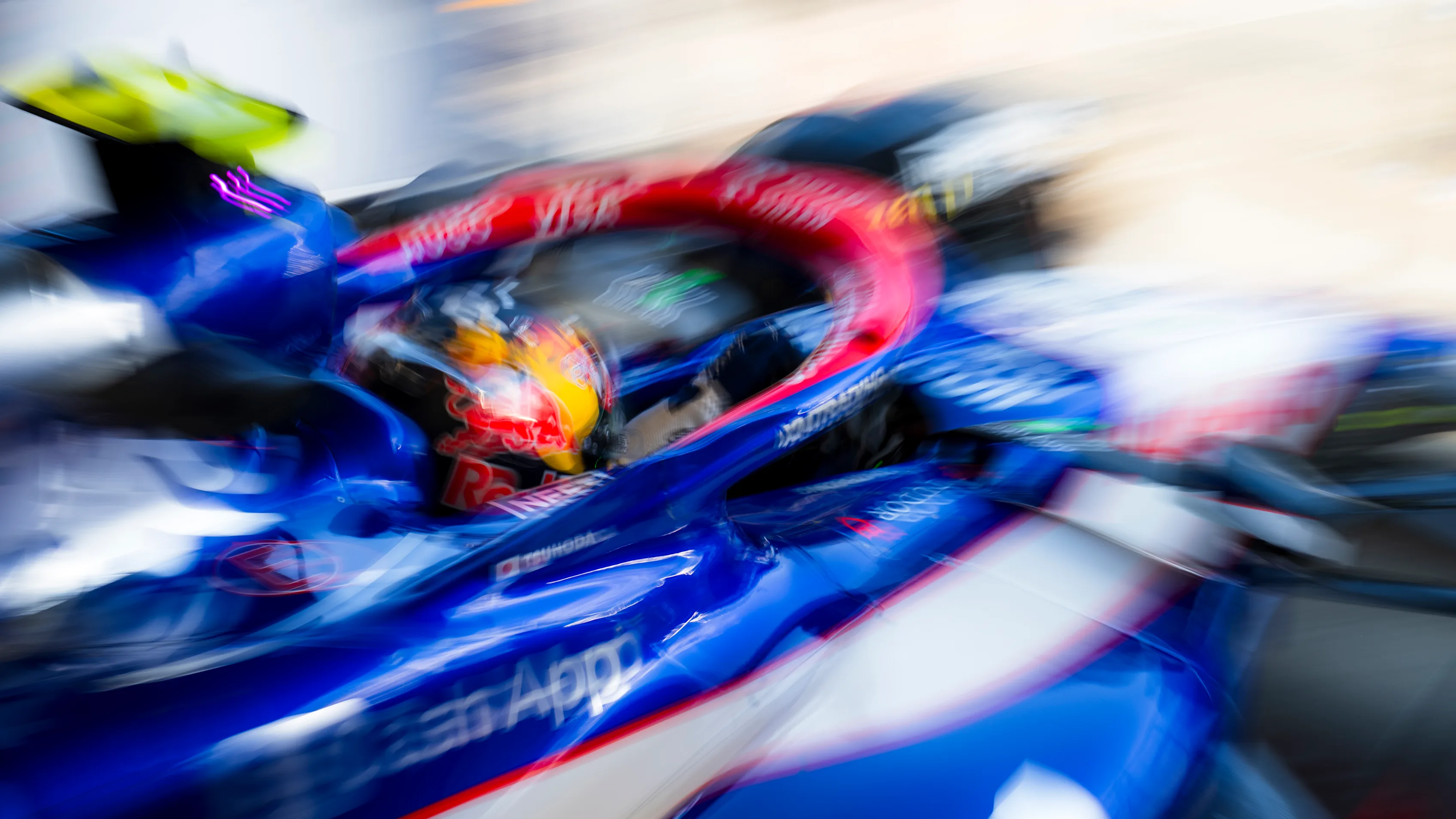 SPIELBERG, AUSTRIA - JUNE 28: Yuki Tsunoda of Japan driving the (22) Visa Cash App RB VCARB 01 leaves the garage in the Pitlane during Sprint Qualifying ahead of the F1 Grand Prix of Austria at Red Bull Ring on June 28, 2024 in Spielberg, Austria. (Photo by Rudy Carezzevoli/Getty Images)
