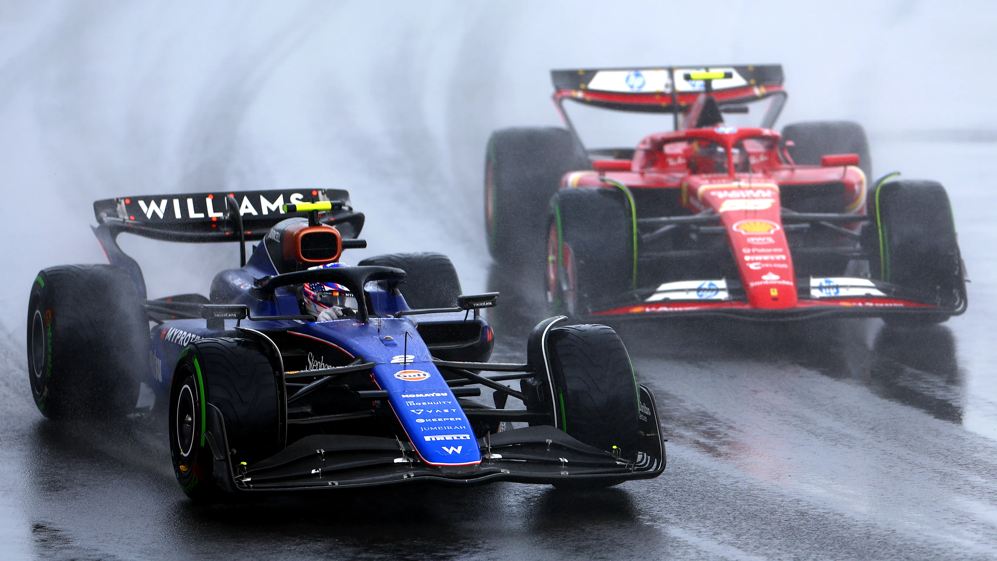 MONTREAL, QUEBEC - JUNE 09: Logan Sargeant of United States driving the (2) Williams FW46 Mercedes