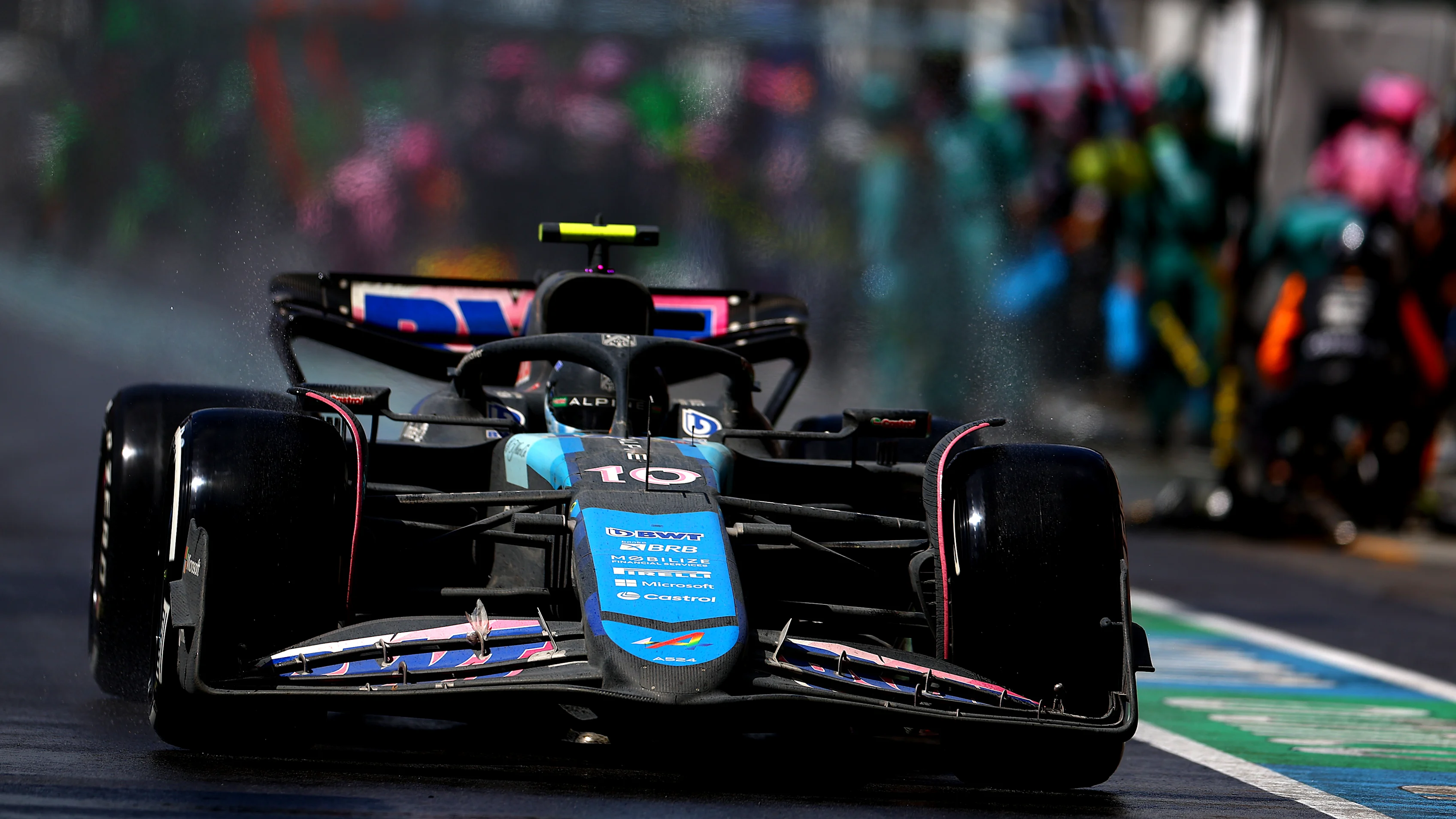MONTREAL, QUEBEC - JUNE 09: Pierre Gasly of France driving the (10) Alpine F1 A524 Renault in the