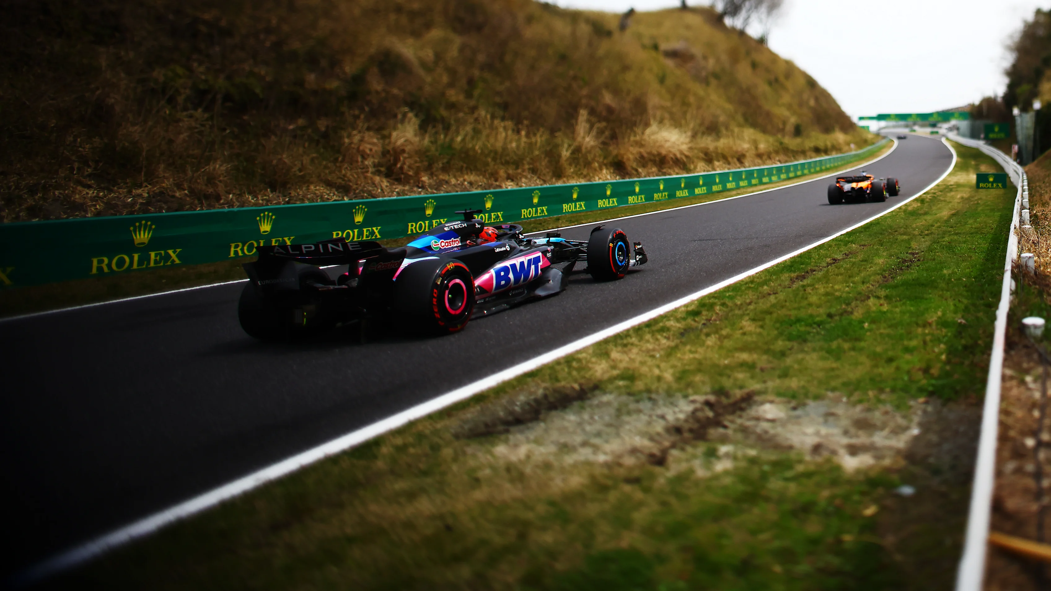 SUZUKA, JAPAN - APRIL 06: Esteban Ocon of France driving the (31) Alpine F1 A524 Renault on track