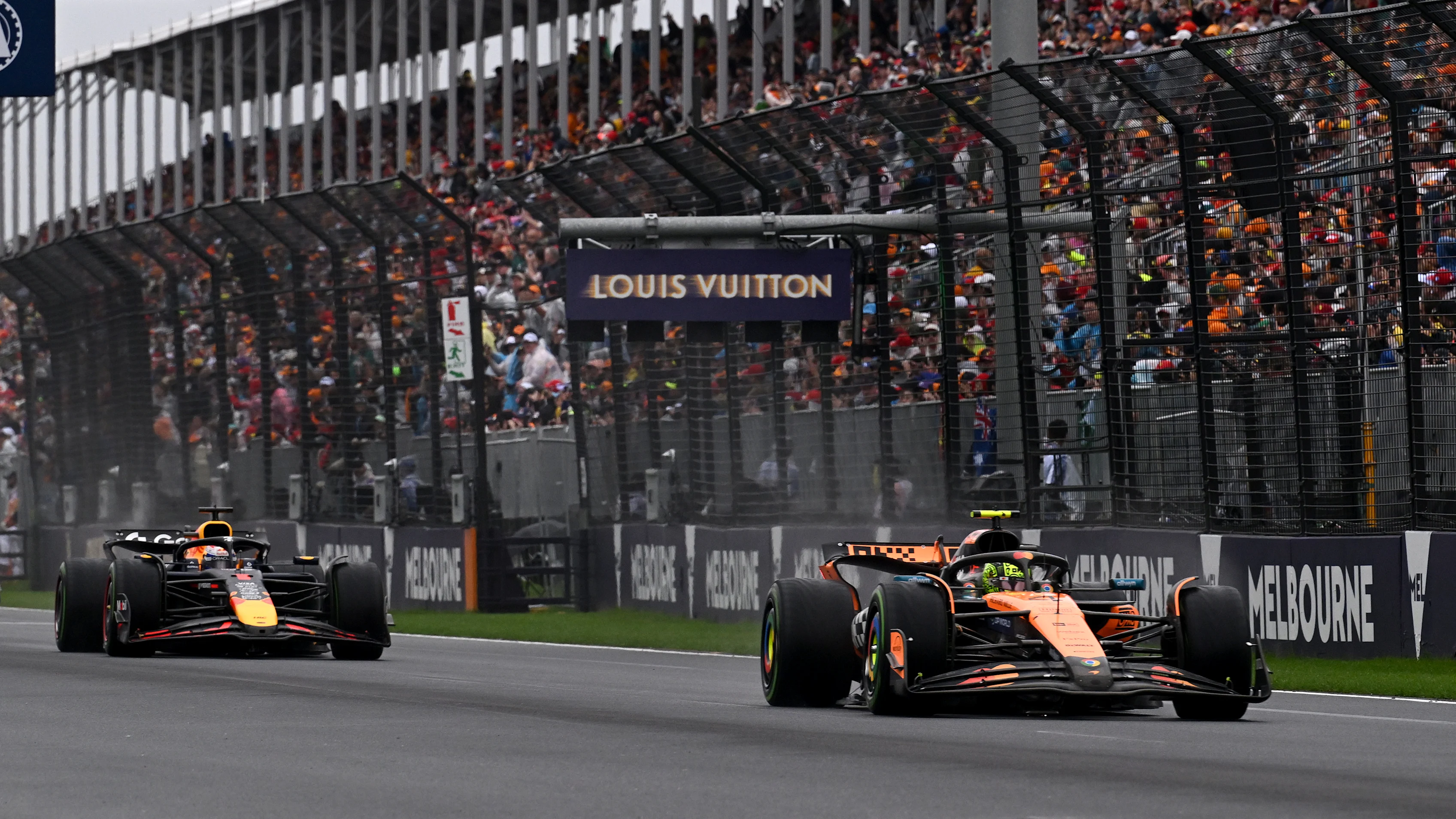 MELBOURNE, AUSTRALIA - MARCH 16: Isack Hadjar of France driving the (6) Visa Cash App Racing Bulls