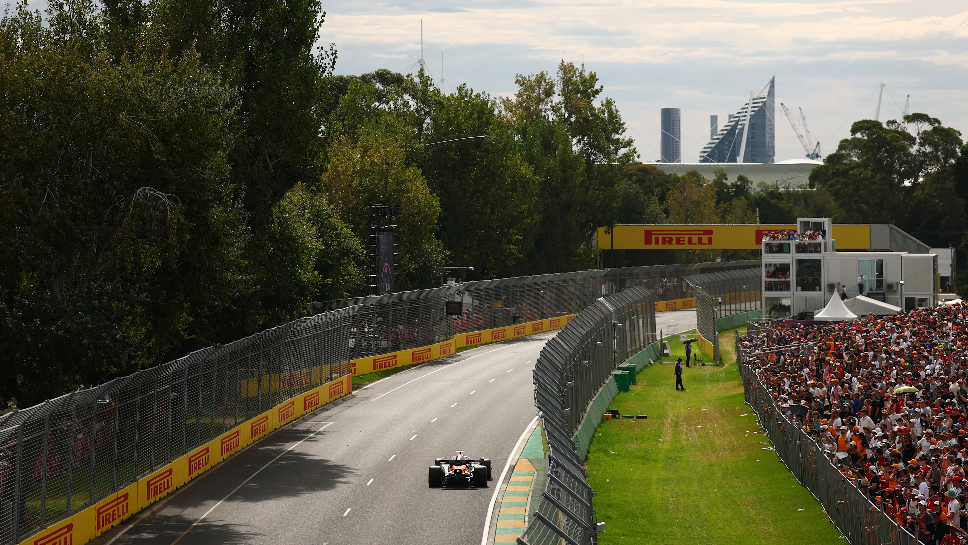 MELBOURNE, AUSTRALIA - MARCH 14: Lewis Hamilton of Great Britain driving the (44) Scuderia Ferrari