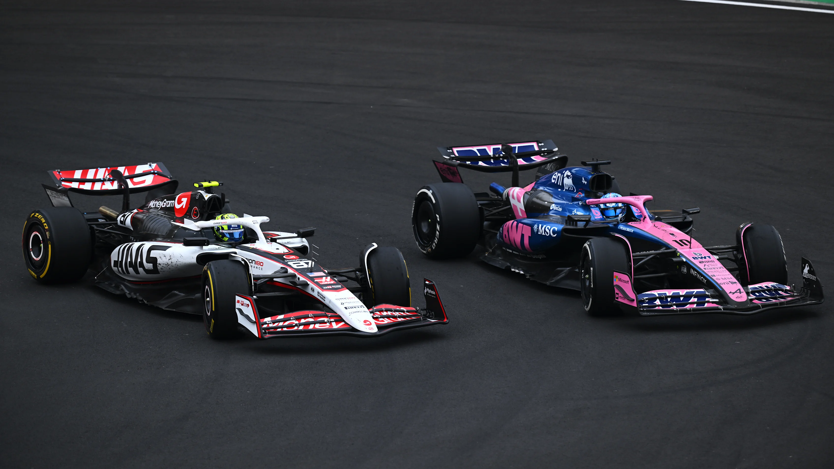 SHANGHAI, CHINA - MARCH 23: Pierre Gasly of France driving the (10) Alpine F1 A525 Renault and