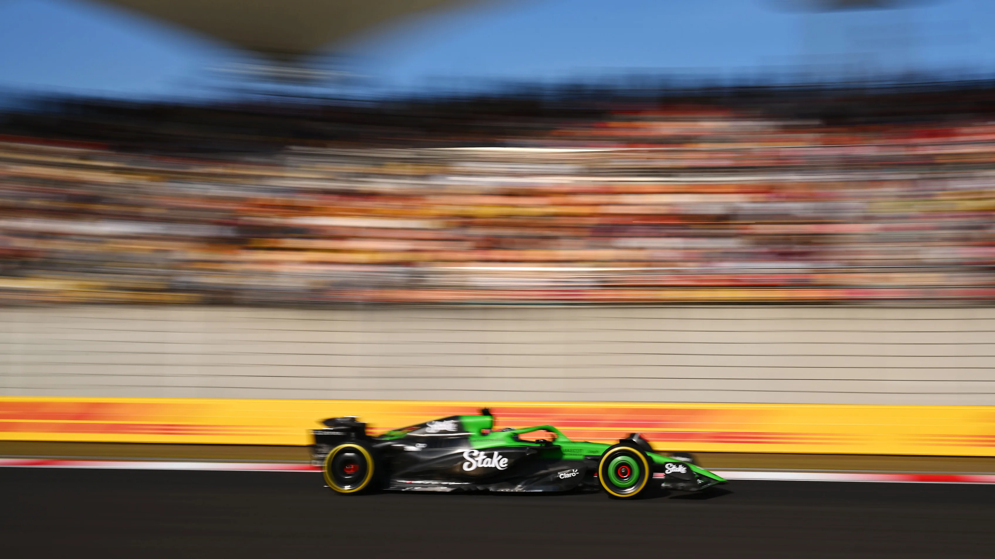 SHANGHAI, CHINA - MARCH 21: Nico Hulkenberg of Germany driving the (27) Kick Sauber C45 Ferrari on