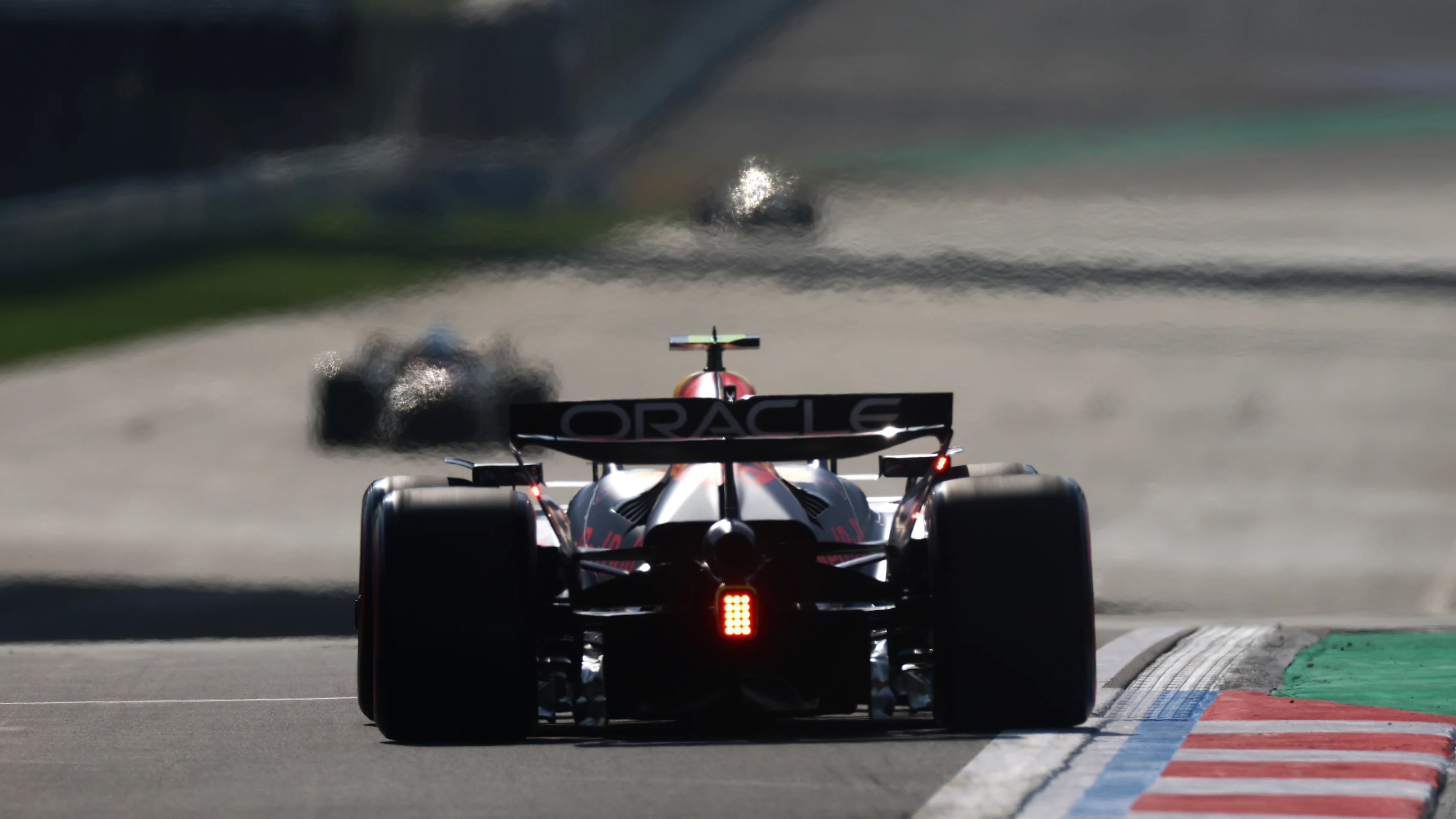 SHANGHAI, CHINA - MARCH 22: Liam Lawson of New Zealand driving the (30) Oracle Red Bull Racing RB21