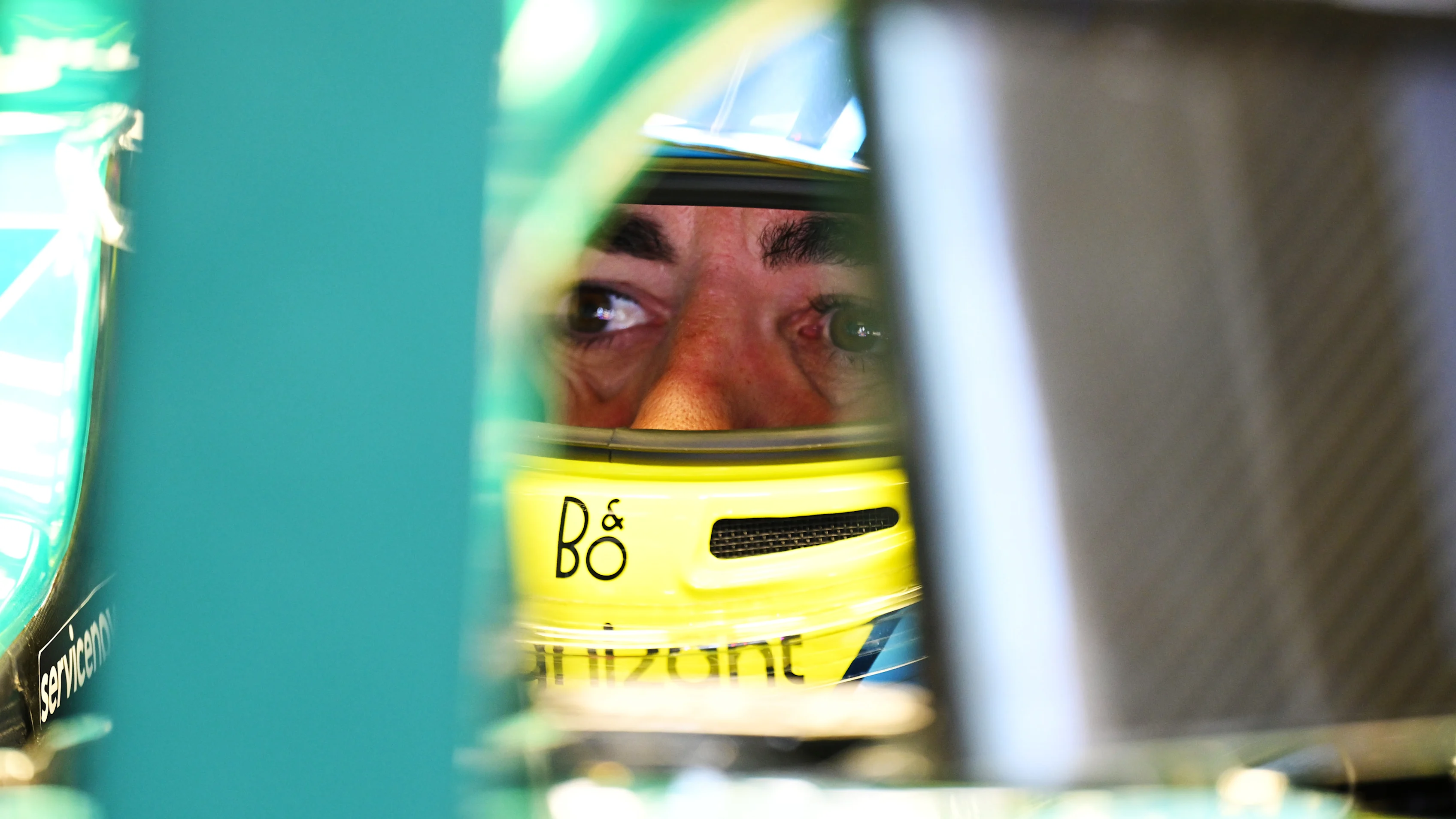 SUZUKA, JAPAN - APRIL 05: Fernando Alonso of Spain and Aston Martin F1 Team prepares to drive