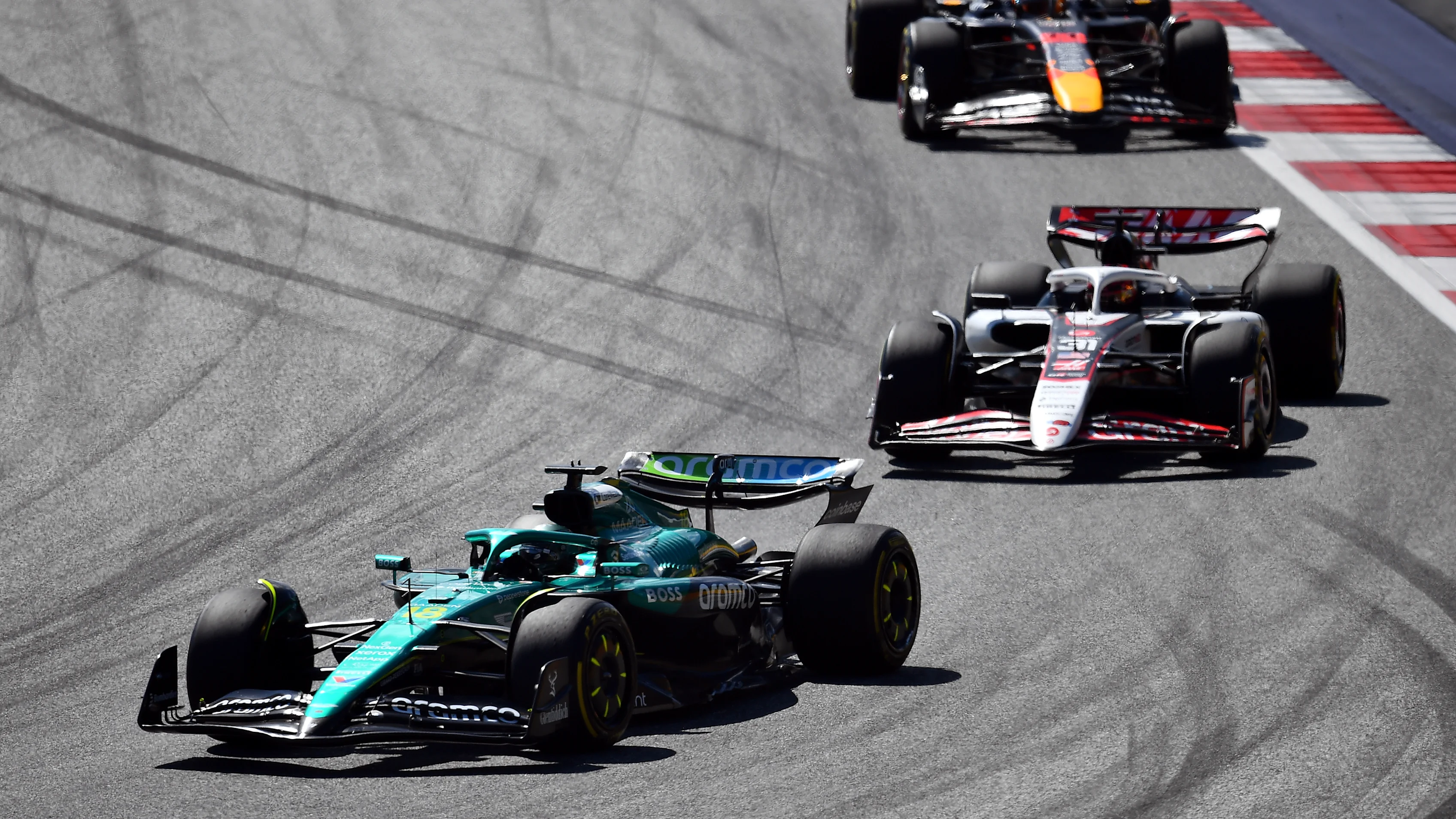 SPIELBERG, AUSTRIA - JUNE 29: Lance Stroll of Canada driving the (18) Aston Martin F1 Team AMR25
