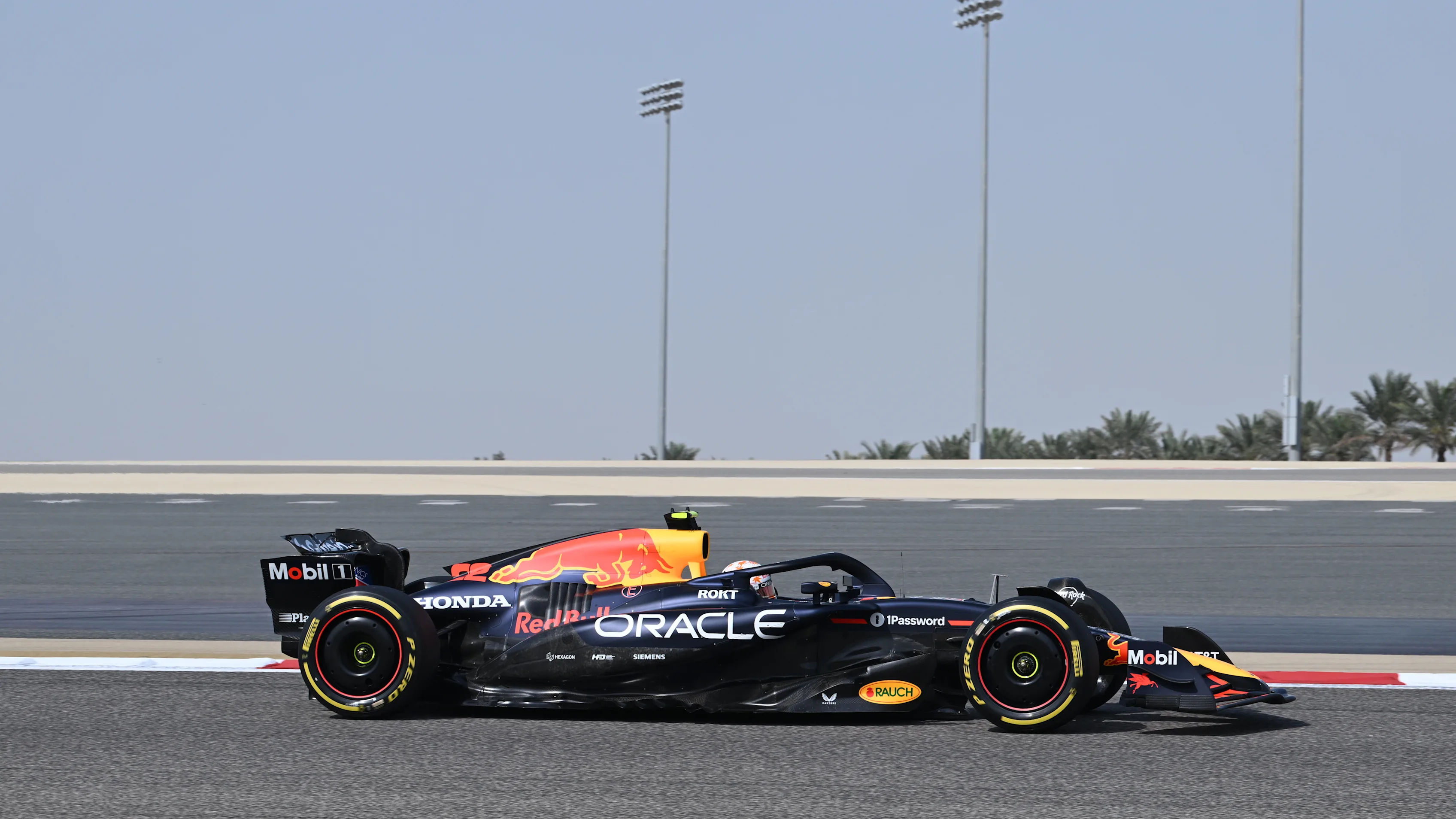 BAHRAIN, BAHRAIN - APRIL 11: Ayumu Iwasa of Japan driving the (37) Oracle Red Bull Racing RB21 on