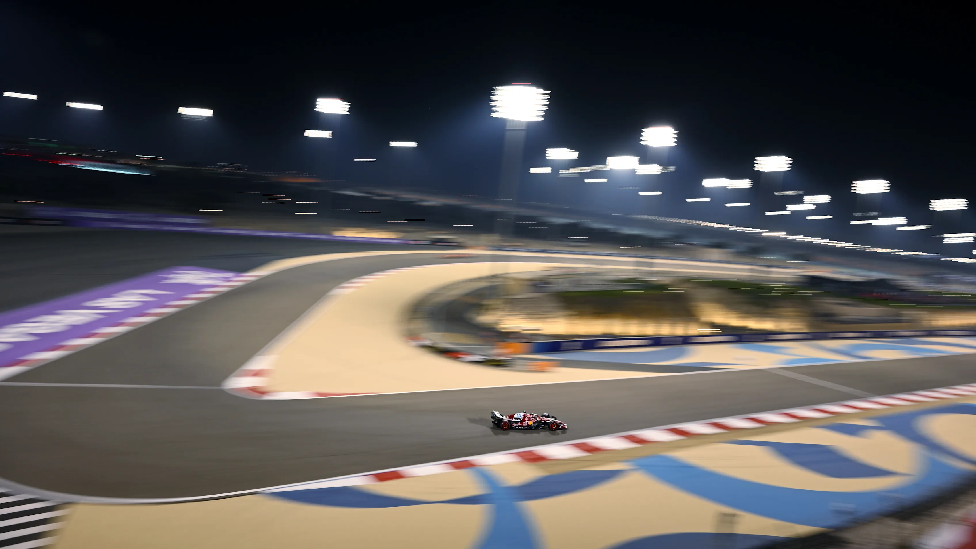 BAHRAIN, BAHRAIN - APRIL 11: Charles Leclerc of Monaco driving the (16) Scuderia Ferrari SF-25 on
