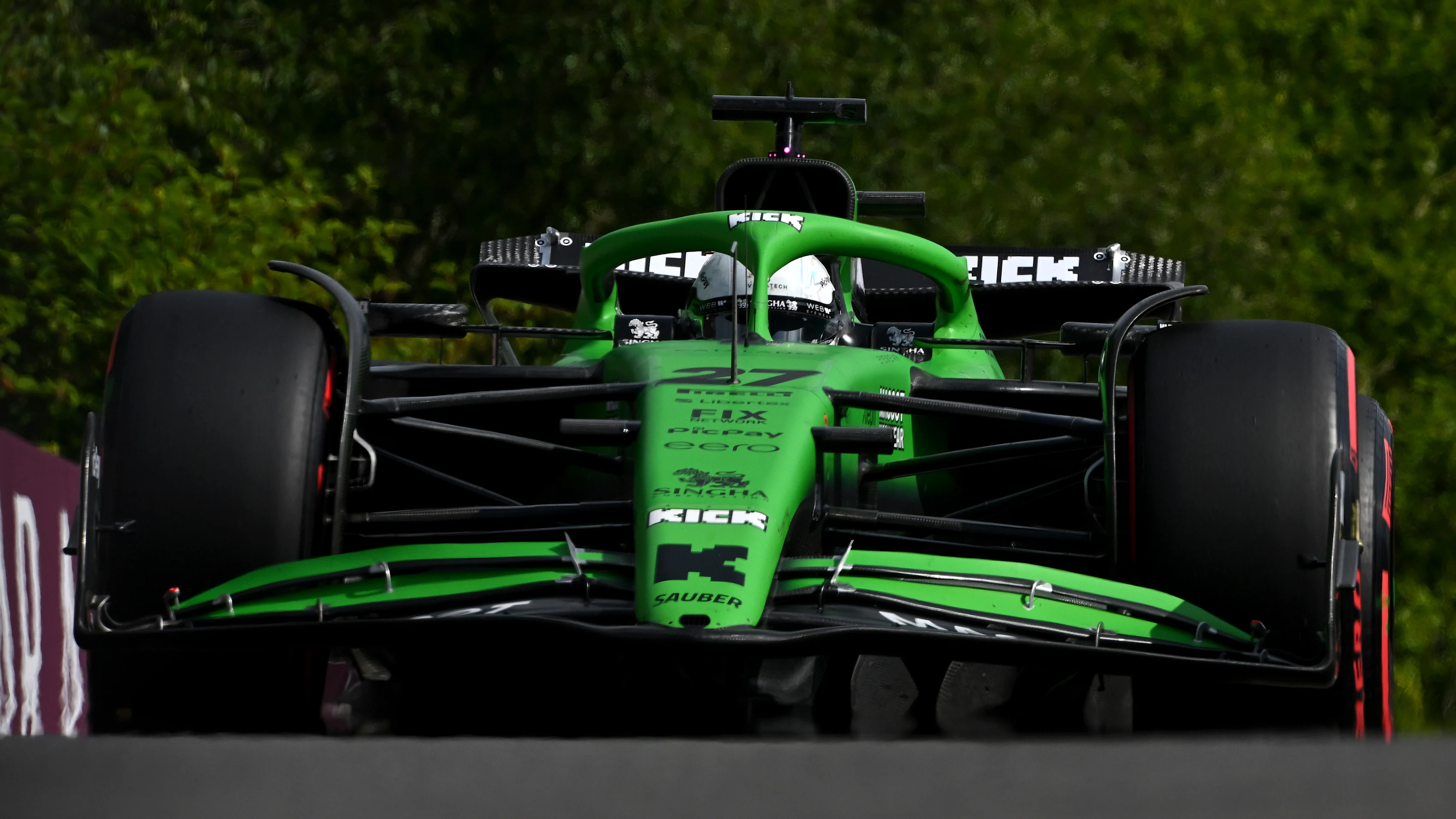 SPA, BELGIUM - JULY 26: Nico Hulkenberg of Germany driving the (27) Kick Sauber C45 Ferrari on