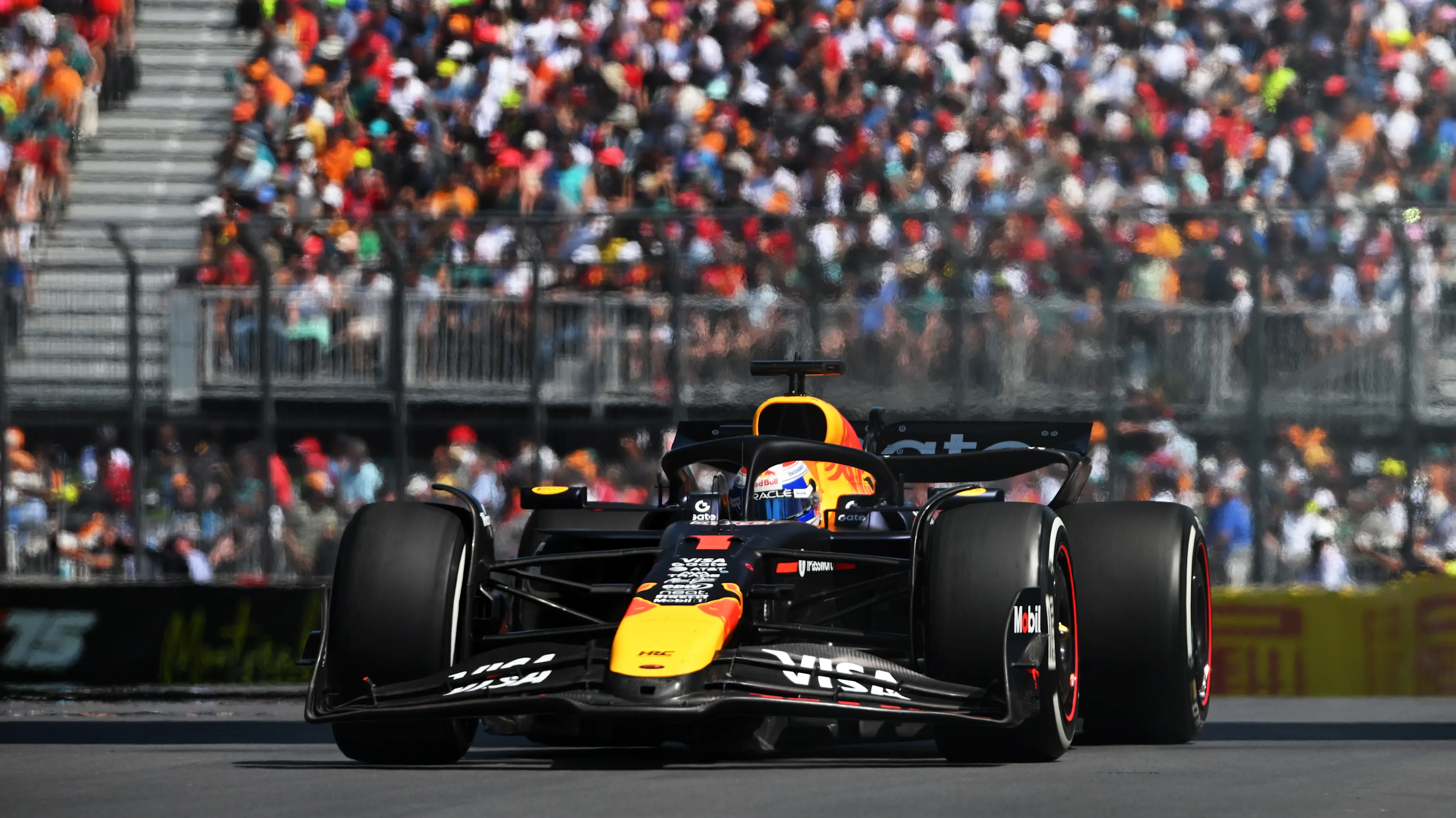 MONTREAL, QUEBEC - JUNE 15: Max Verstappen of the Netherlands driving the (1) Oracle Red Bull