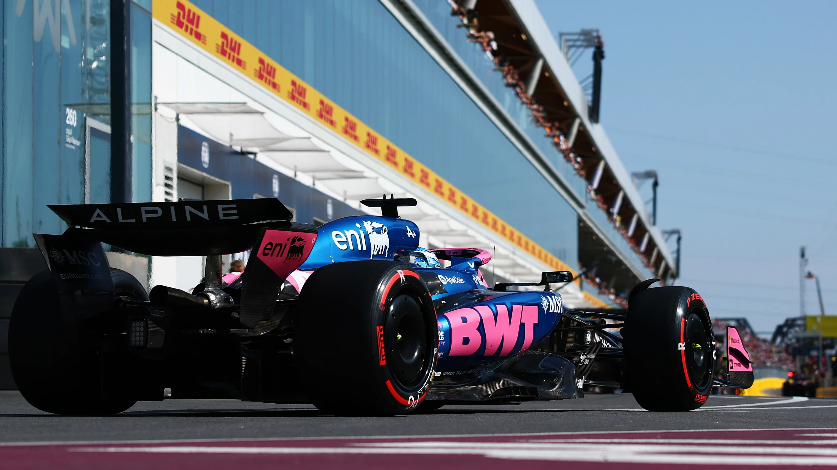 MONTREAL, QUEBEC - JUNE 14: Pierre Gasly of France driving the (10) Alpine F1 A525 Renault in the