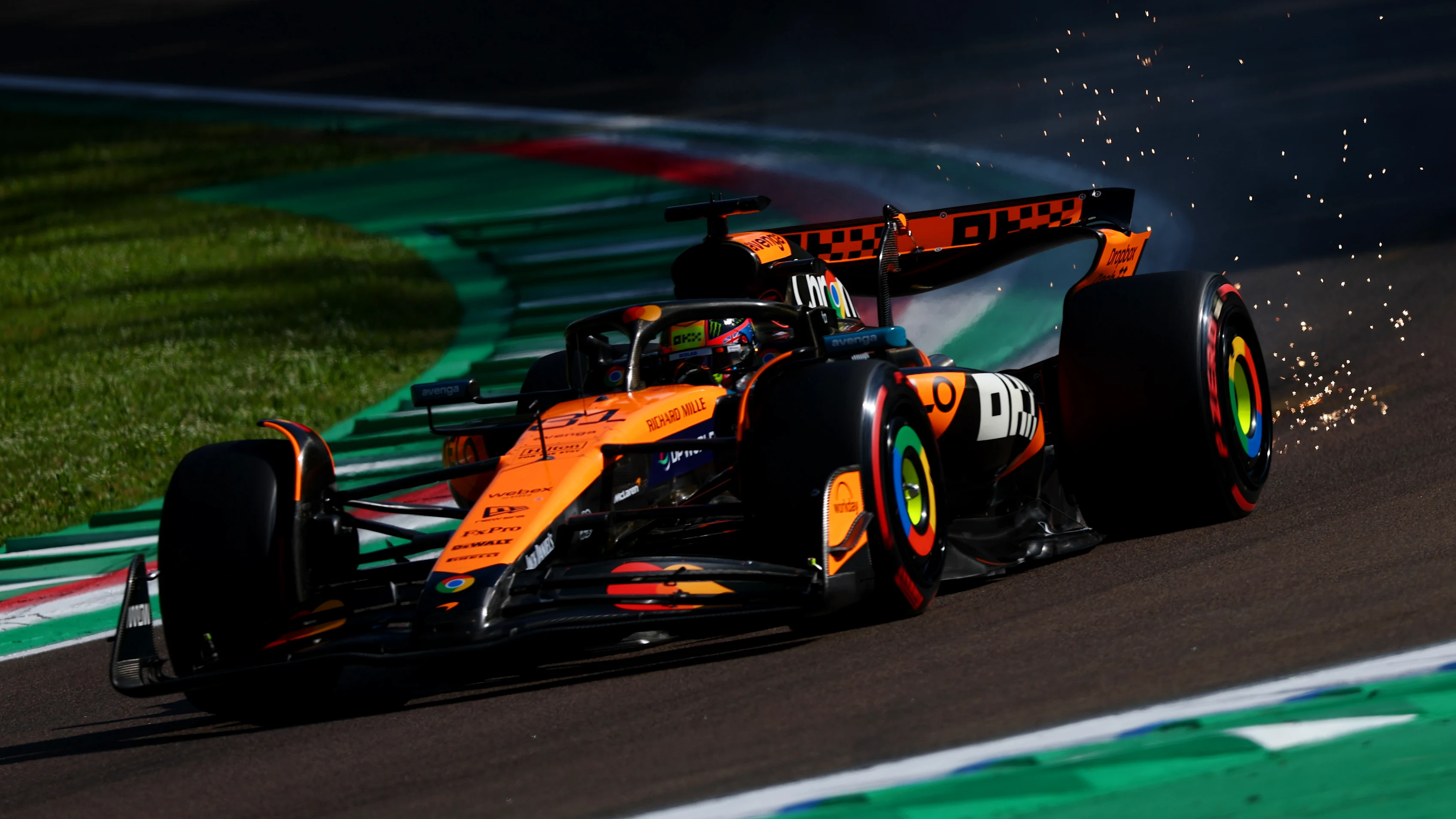 IMOLA, ITALY - MAY 17: Isack Hadjar of France driving the (6) Visa Cash App Racing Bulls VCARB 02