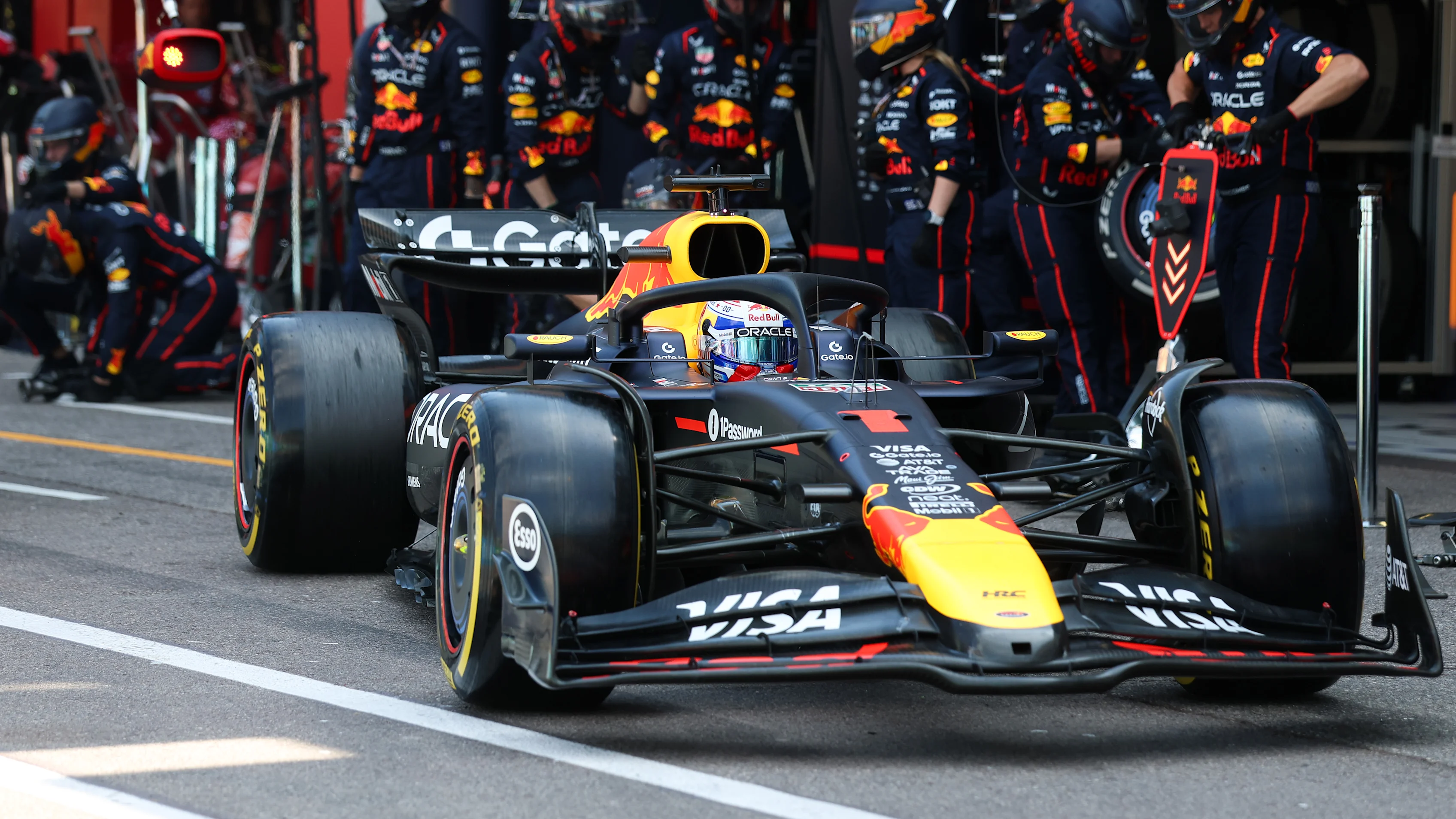 MONTE-CARLO, MONACO - MAY 25: Max Verstappen of the Netherlands driving the (1) Oracle Red Bull