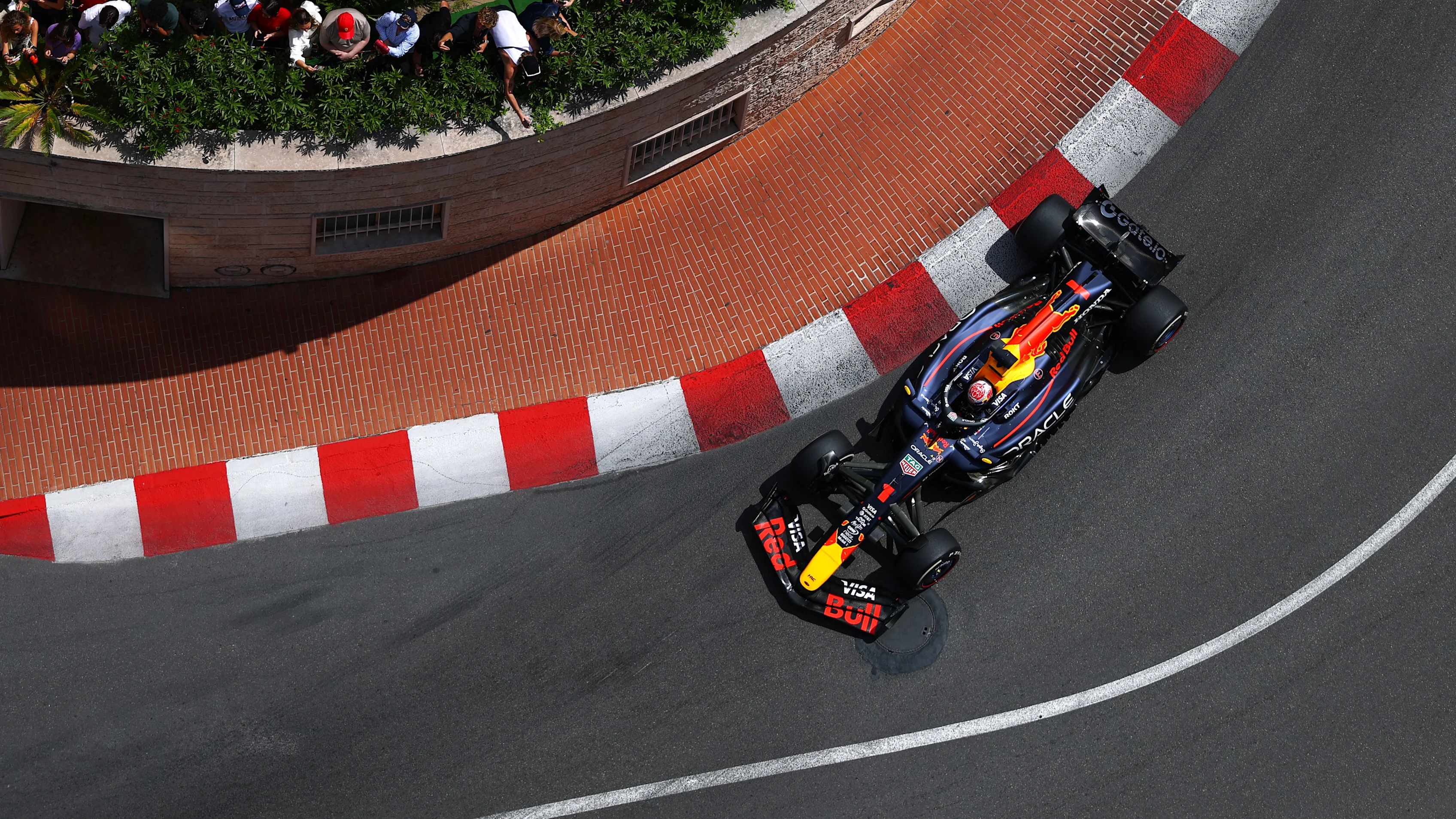 MONTE-CARLO, MONACO - MAY 25: Max Verstappen of the Netherlands driving the (1) Oracle Red Bull