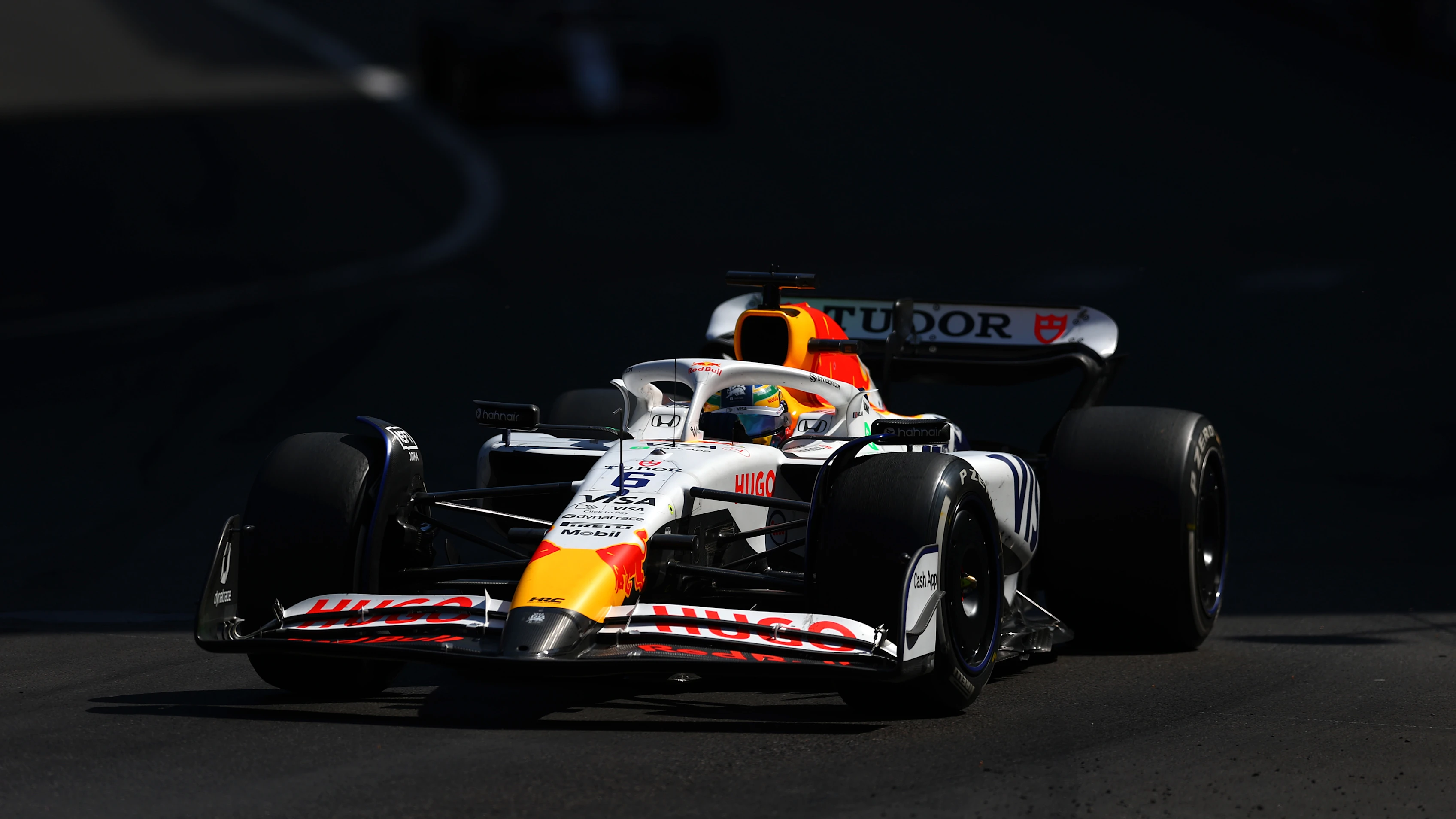 MONTE-CARLO, MONACO - MAY 25: Isack Hadjar of France driving the (6) Visa Cash App Racing Bulls