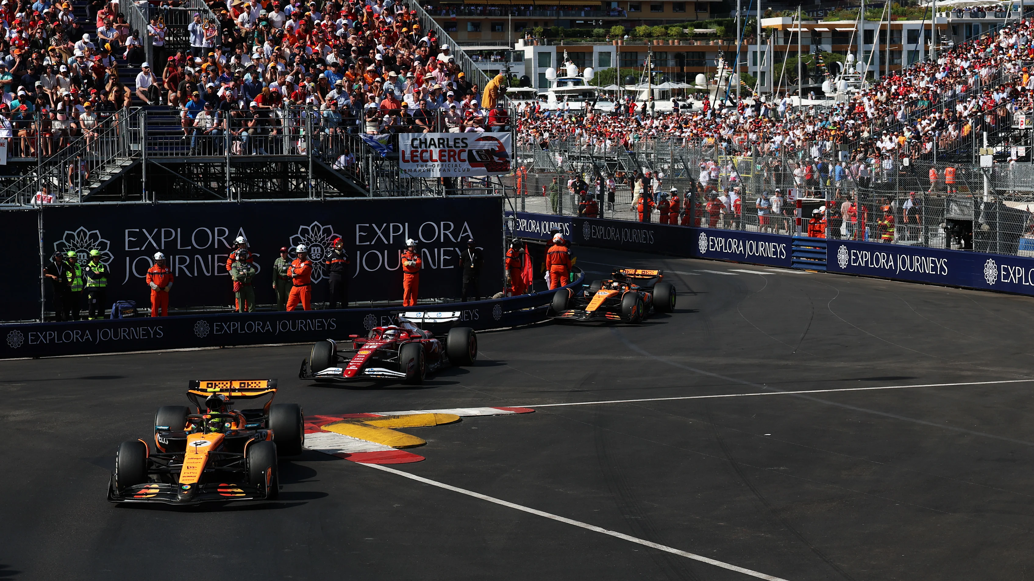 MONTE-CARLO, MONACO - MAY 24: Yuki Tsunoda of Japan driving the (22) Oracle Red Bull Racing RB21 on