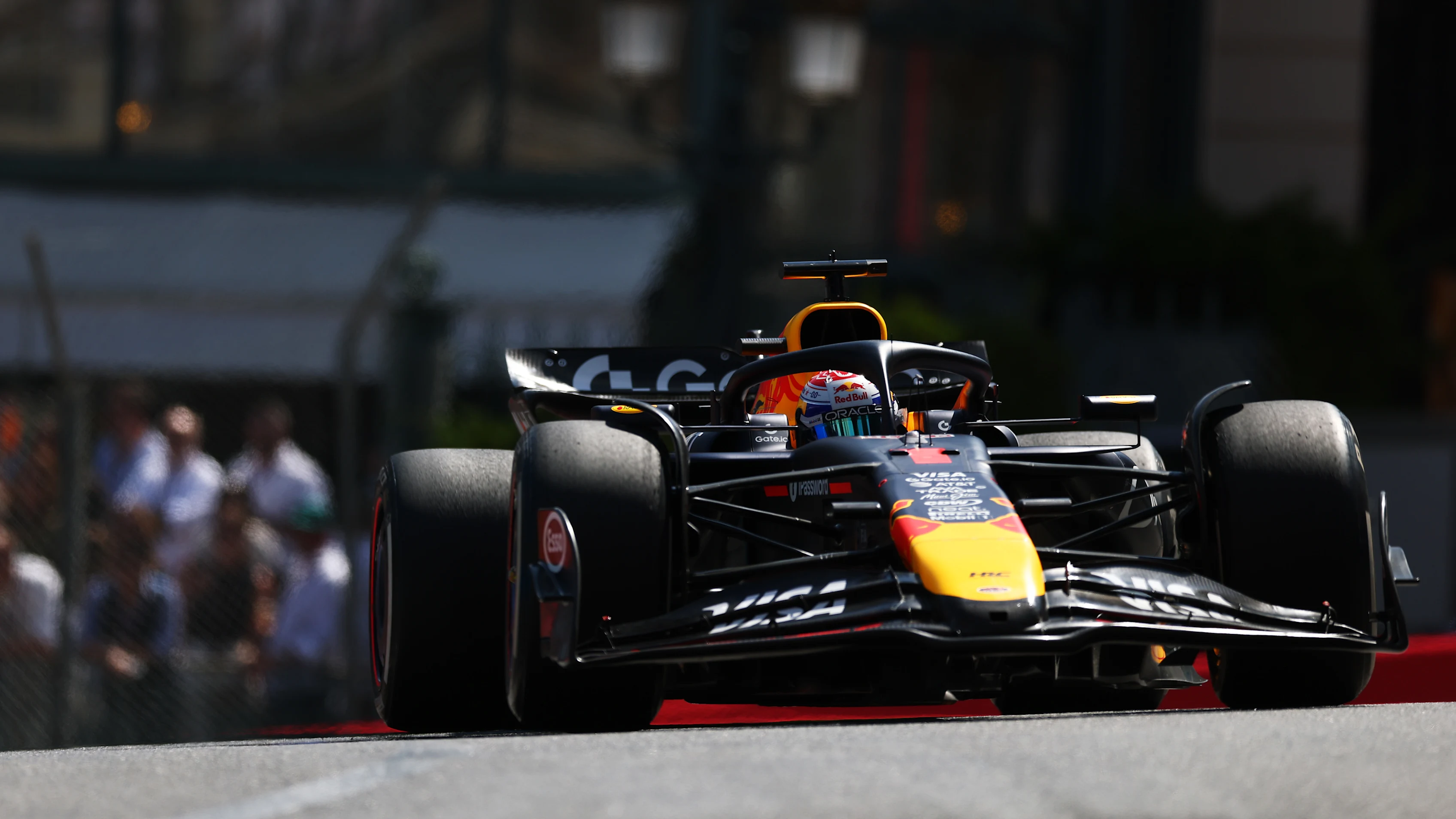 MONTE-CARLO, MONACO - MAY 25: Max Verstappen of the Netherlands driving the (1) Oracle Red Bull