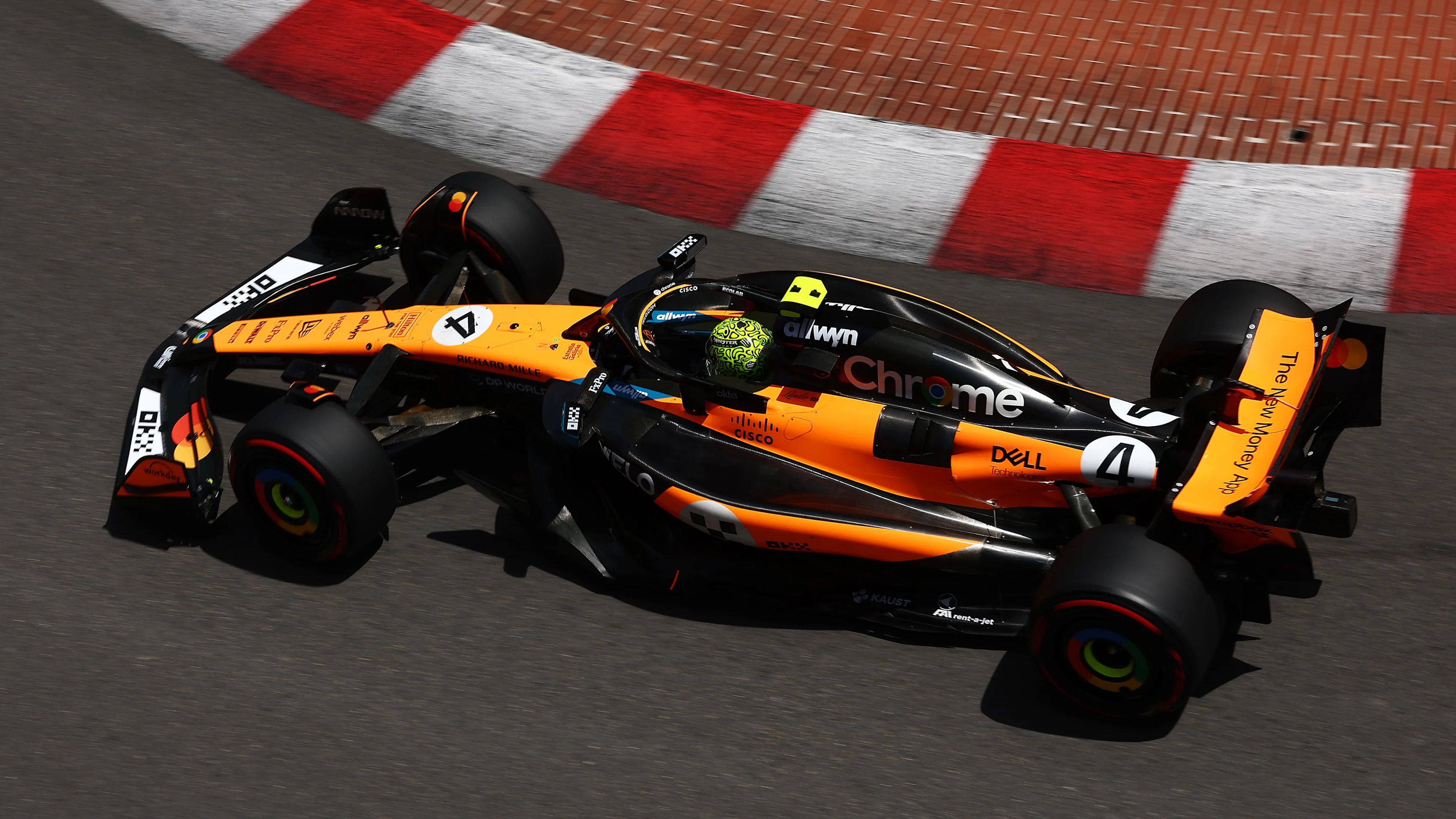 MONTE-CARLO, MONACO - MAY 24: Lando Norris of Great Britain driving the (4) McLaren MCL39 Mercedes