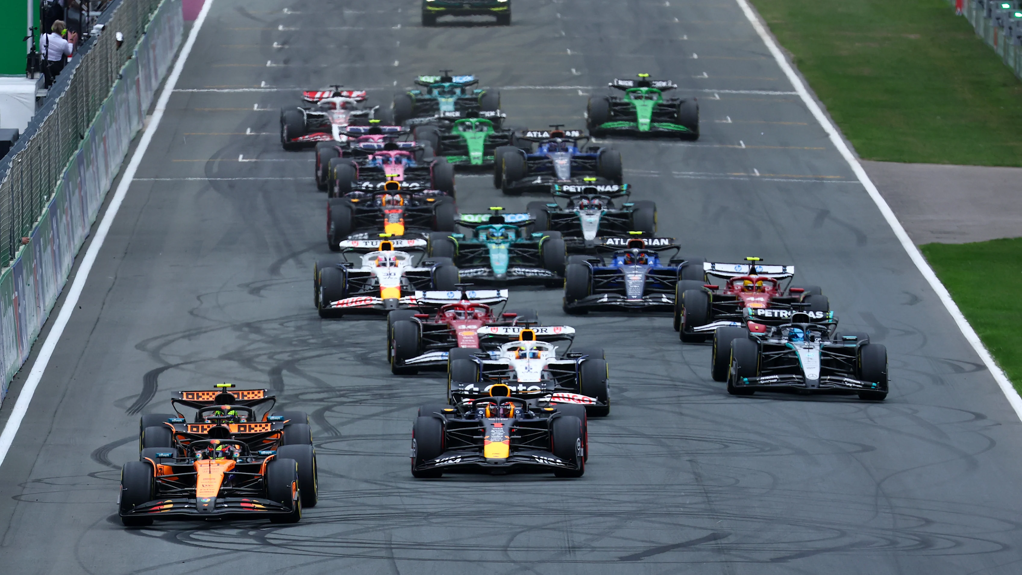 ZANDVOORT, NETHERLANDS - AUGUST 31: Oscar Piastri of Australia driving the (81) McLaren MCL39