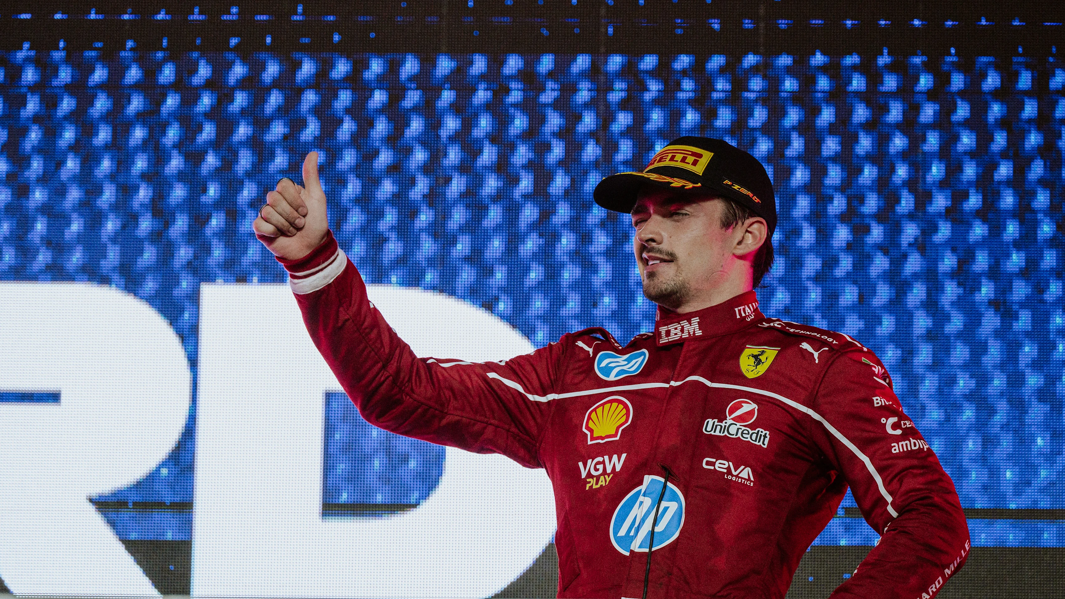 JEDDAH, SAUDI ARABIA - APRIL 20: (EDITORS NOTE: Image has been digitally enhanced.) Third placed