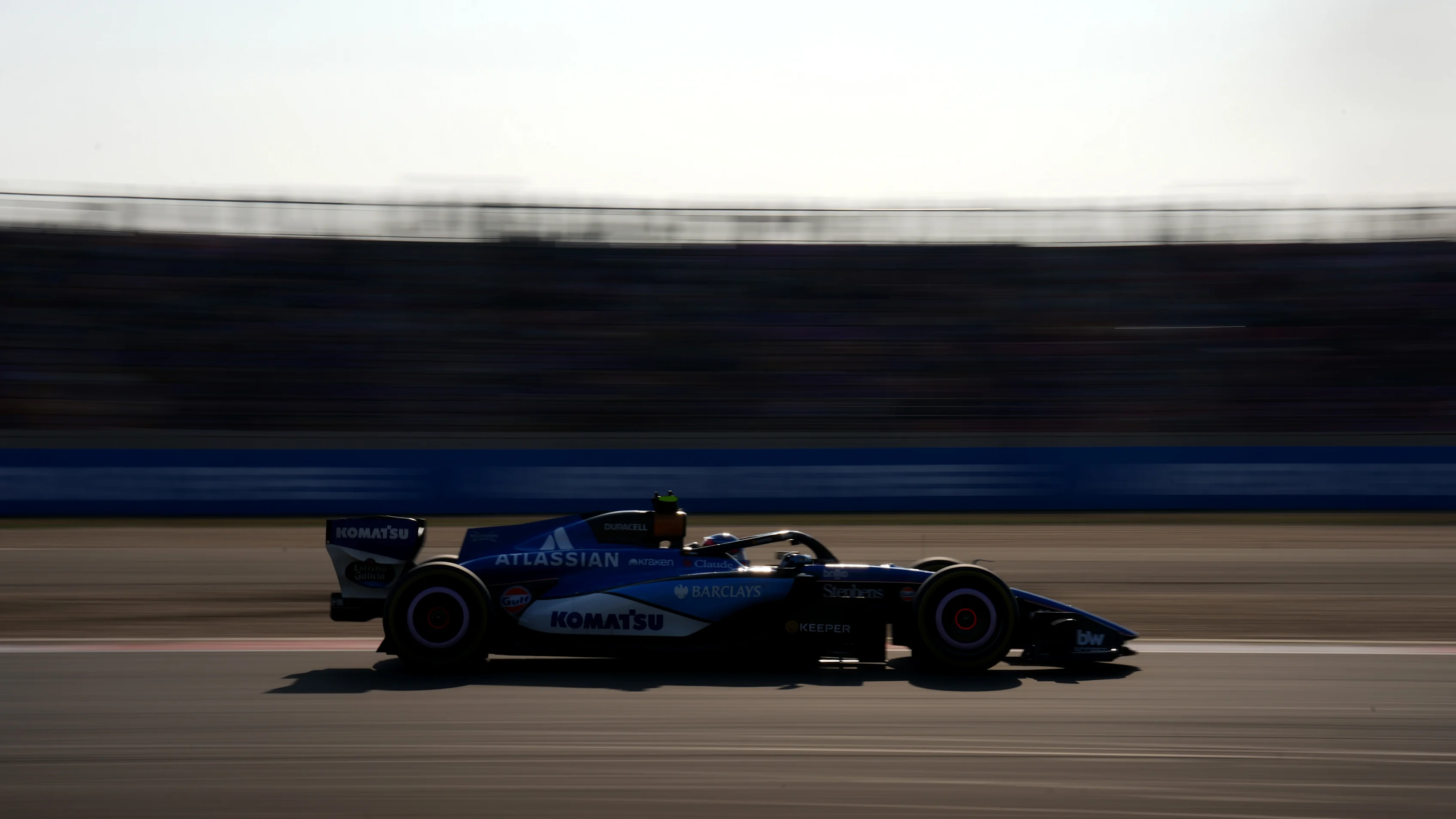 SHANGHAI, CHINA - MARCH 13: Carlos Sainz of Spain driving the (55) Williams FW48 Mercedes on track during Sprint qualifying ahead of the F1 Grand Prix of China at Shanghai International Circuit on March 13, 2026 in Shanghai, China. (Photo by Alex Bierens de Haan/Getty Images)