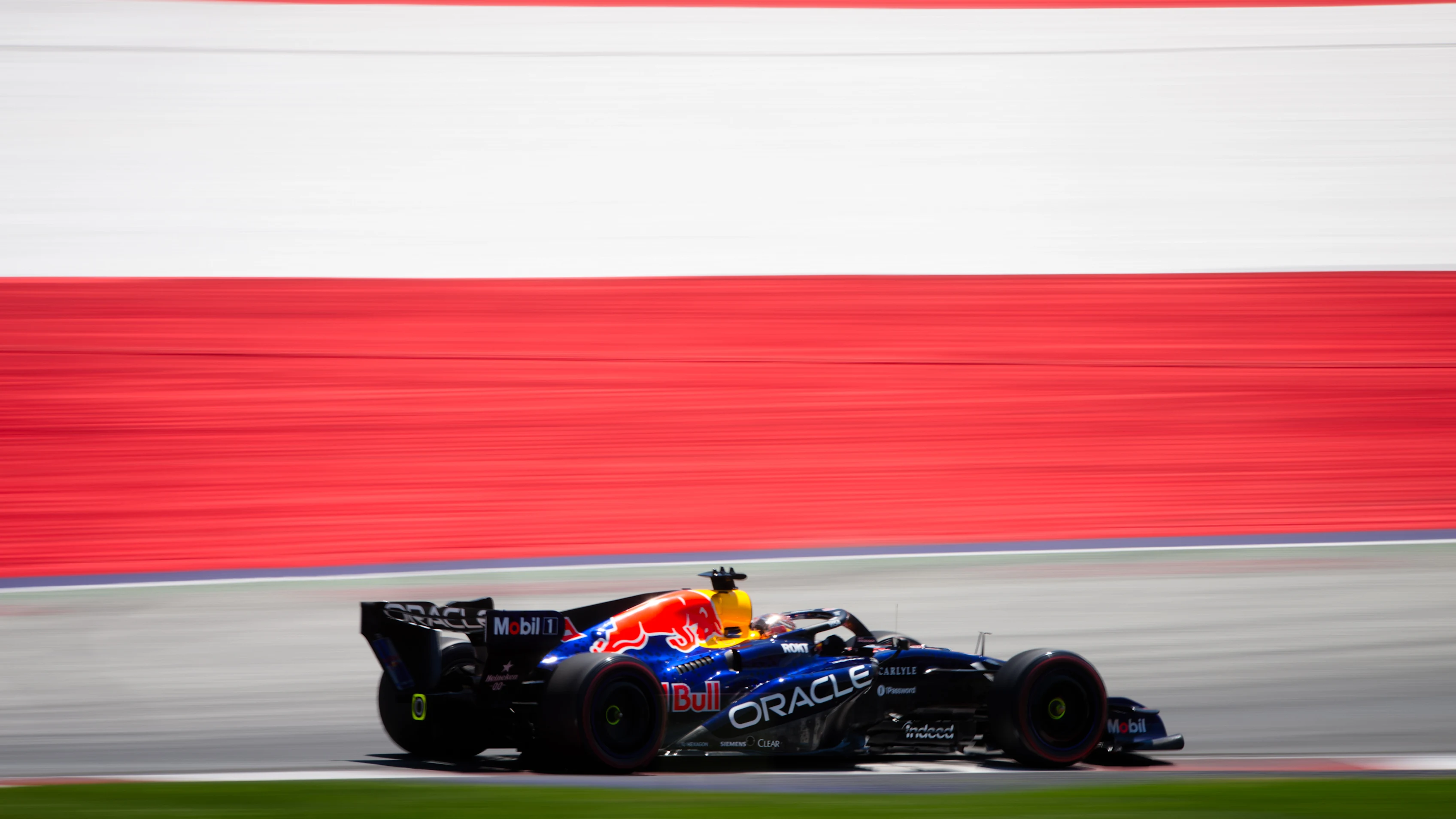 SPIELBERG, AUSTRIA - JUNE 27: Max Verstappen of the Netherlands driving the (3) Oracle Red Bull