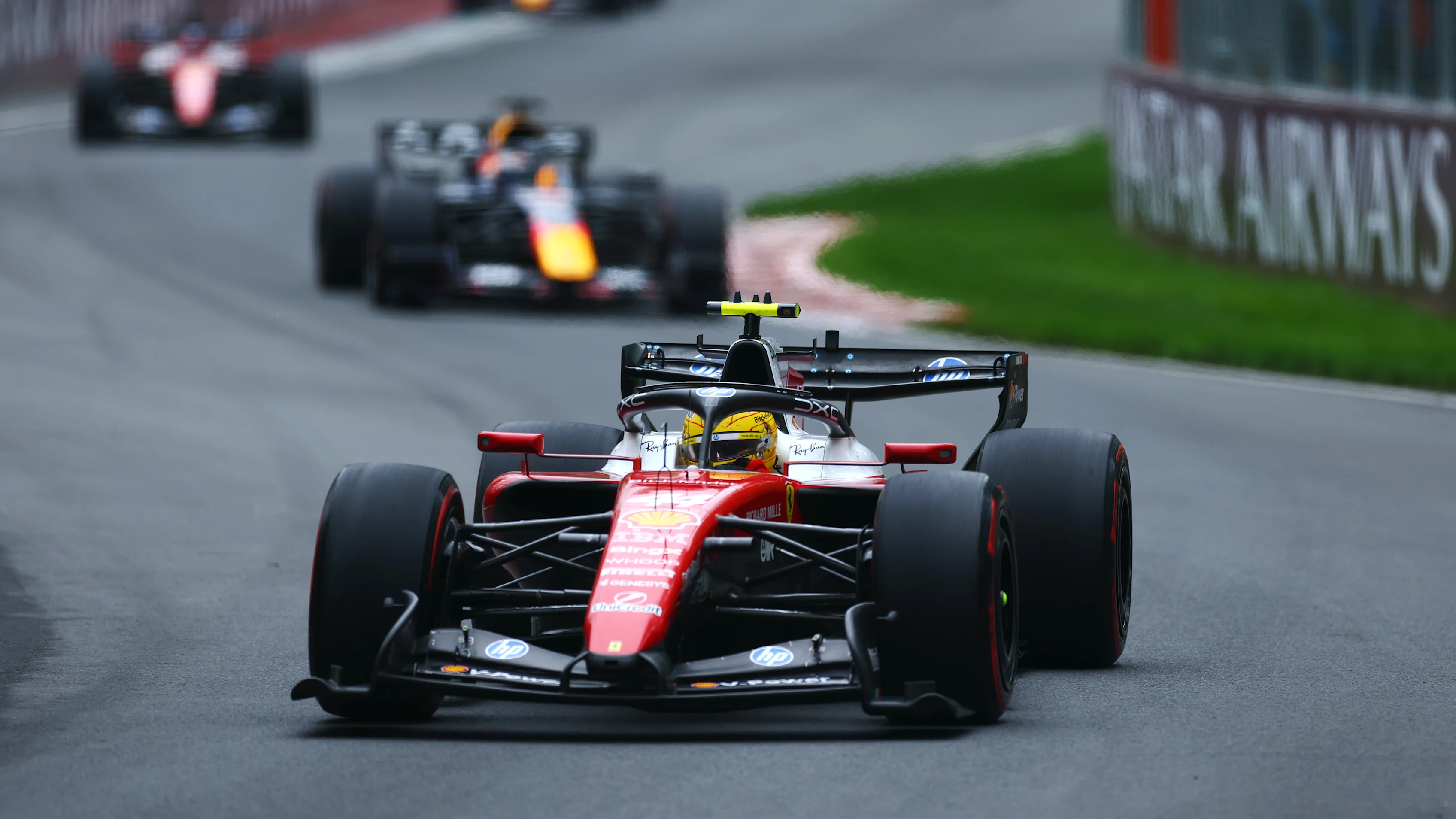 MONTREAL, QUEBEC - MAY 24: Lewis Hamilton of Great Britain driving the (44) Scuderia Ferrari SF-26